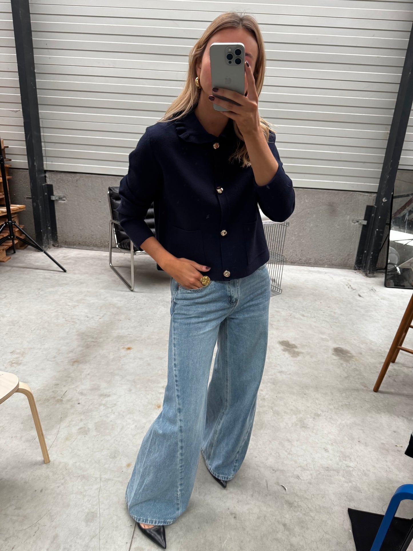 Blue Presly Cardigan