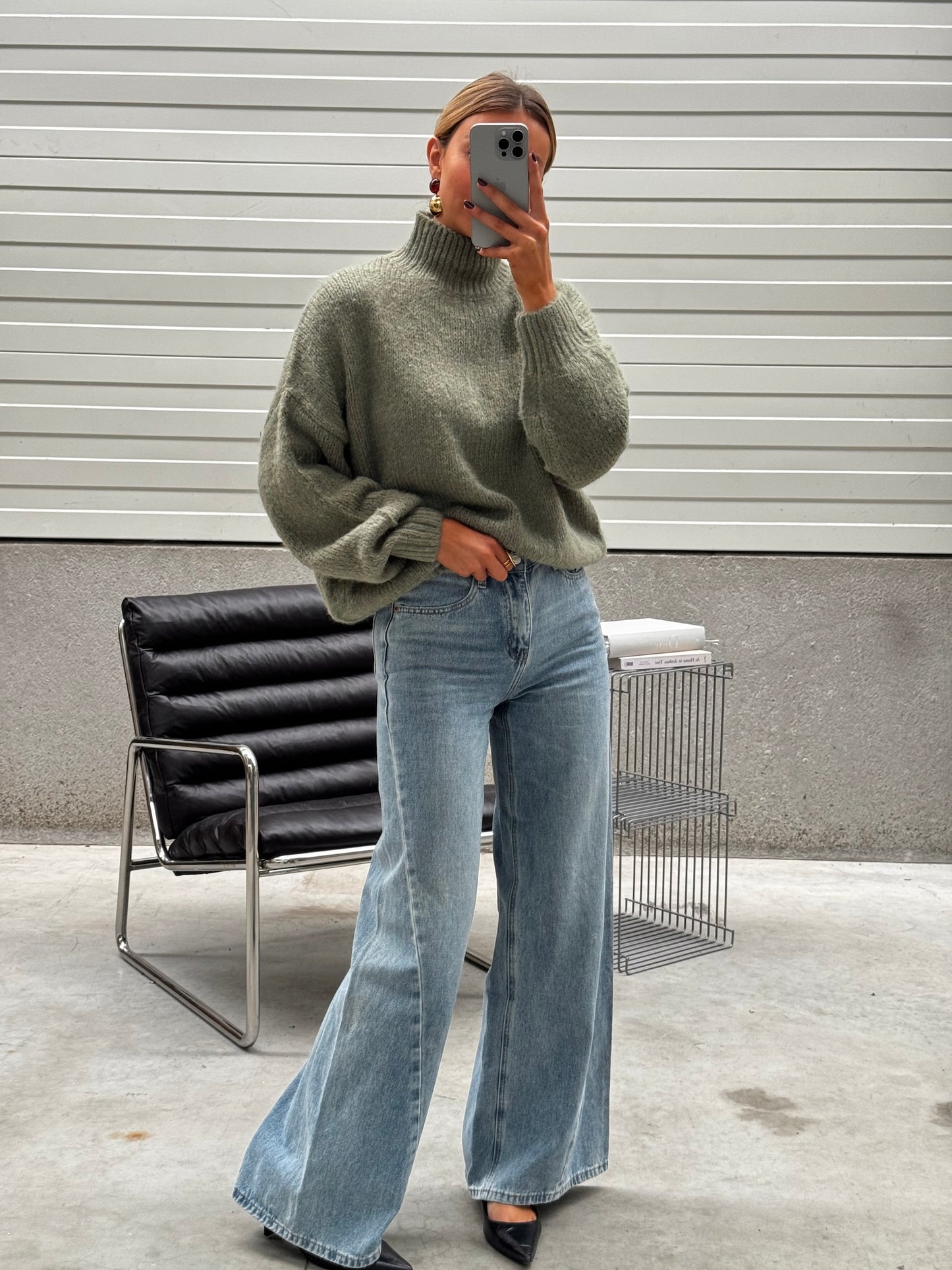 Khaki Angele Sweater