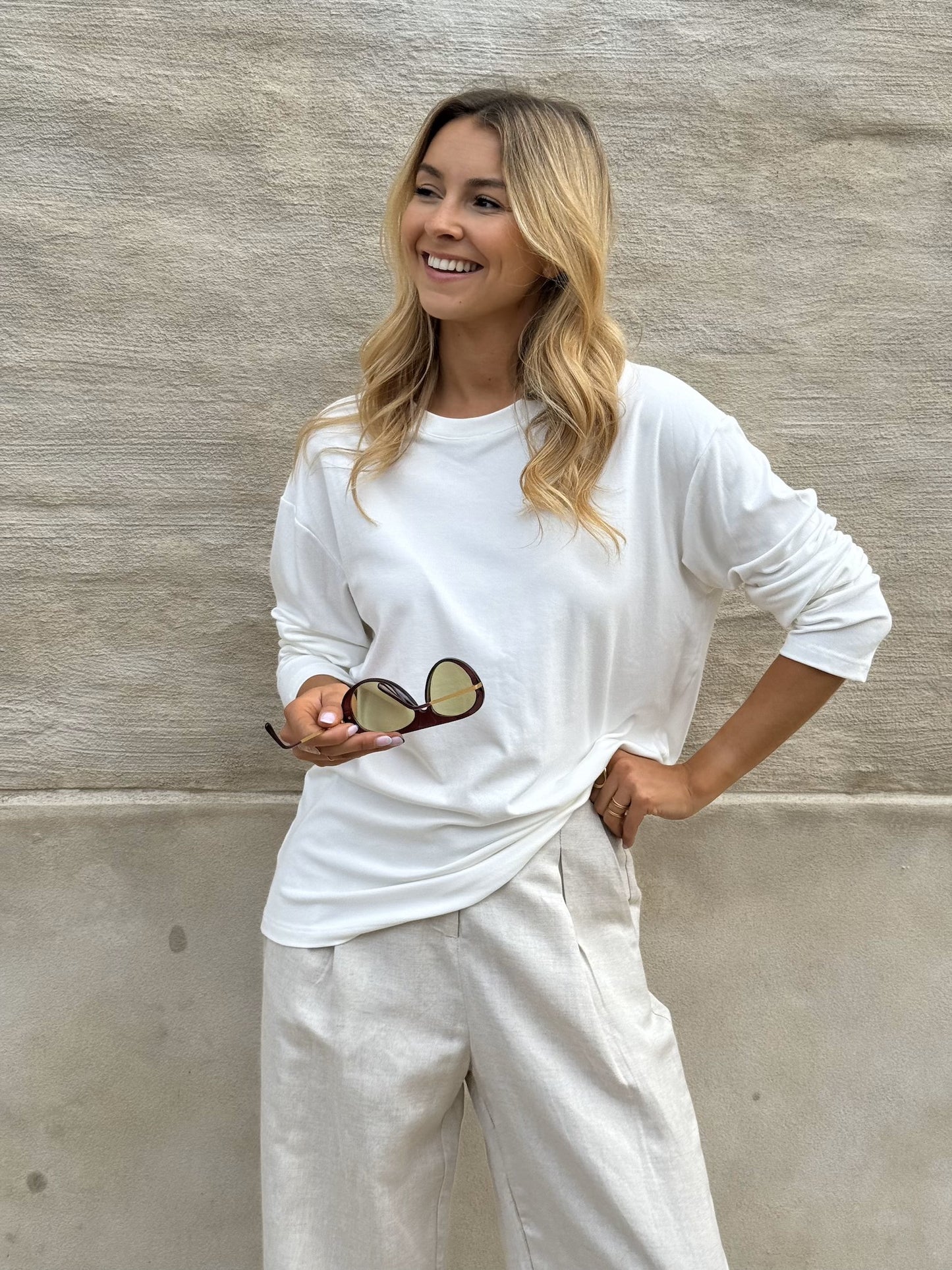 White Johana T-shirt