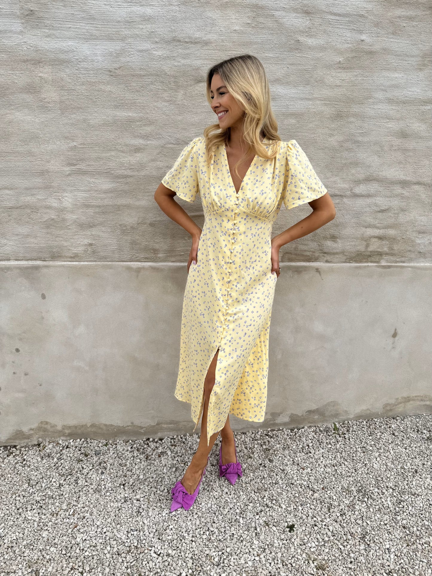 Yellow Sutton Dress