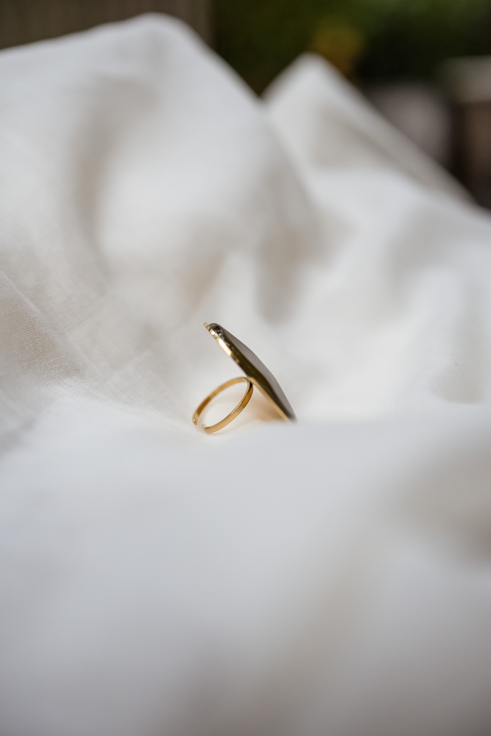 Khaki Alia Ring