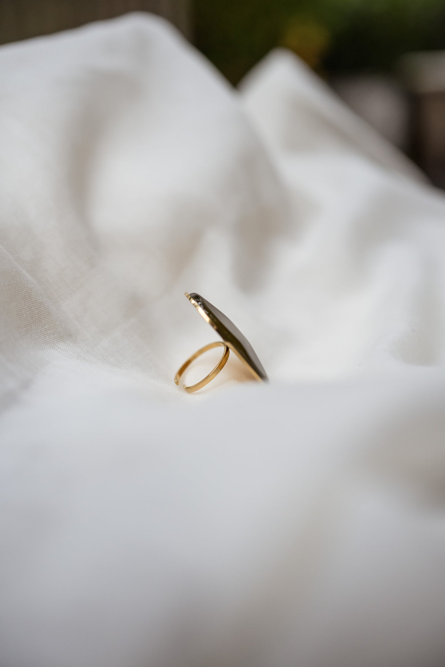 Khaki Alia Ring