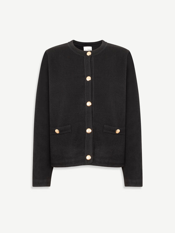 Black Denysa Cardigan