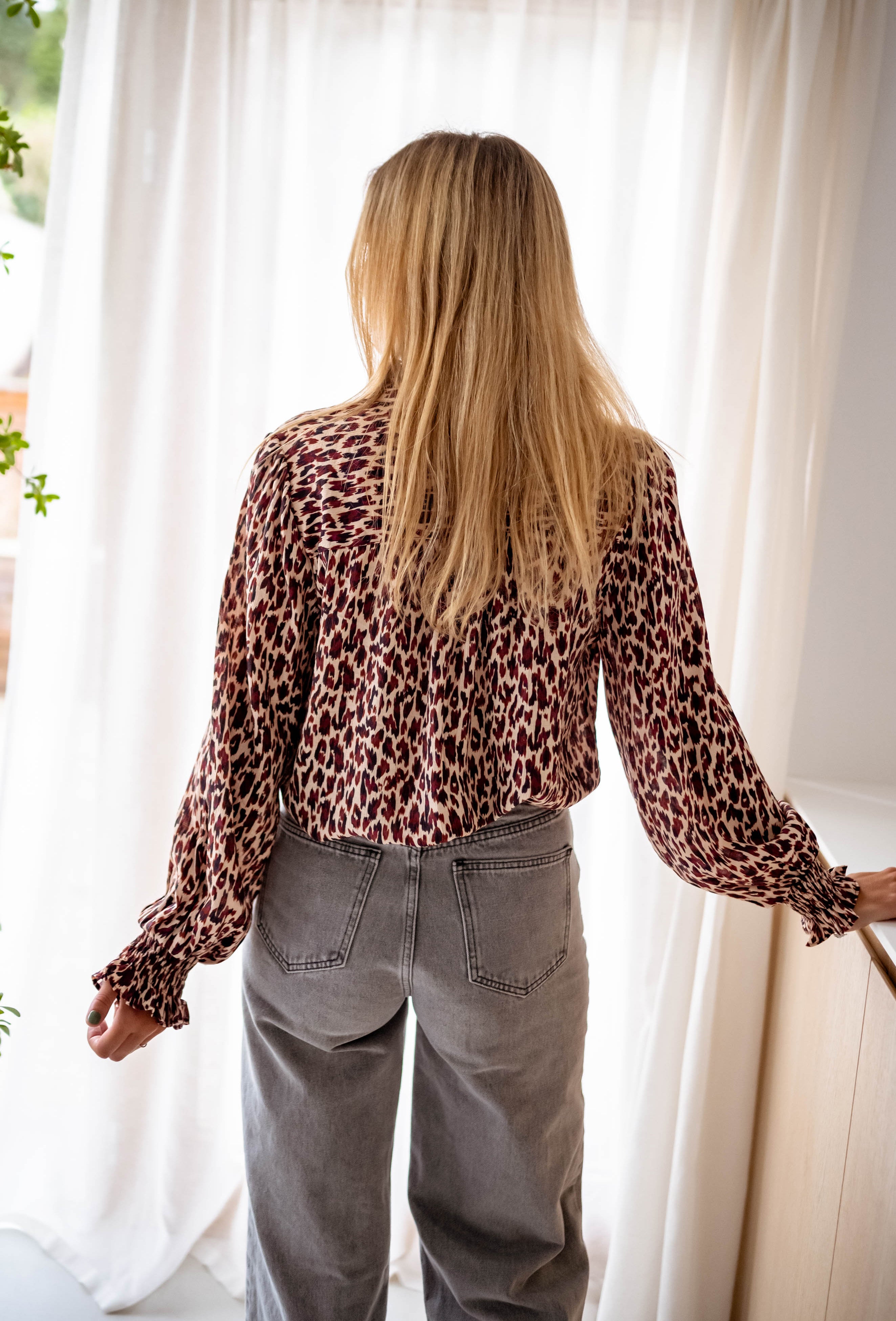 Patterned Malowa Blouse