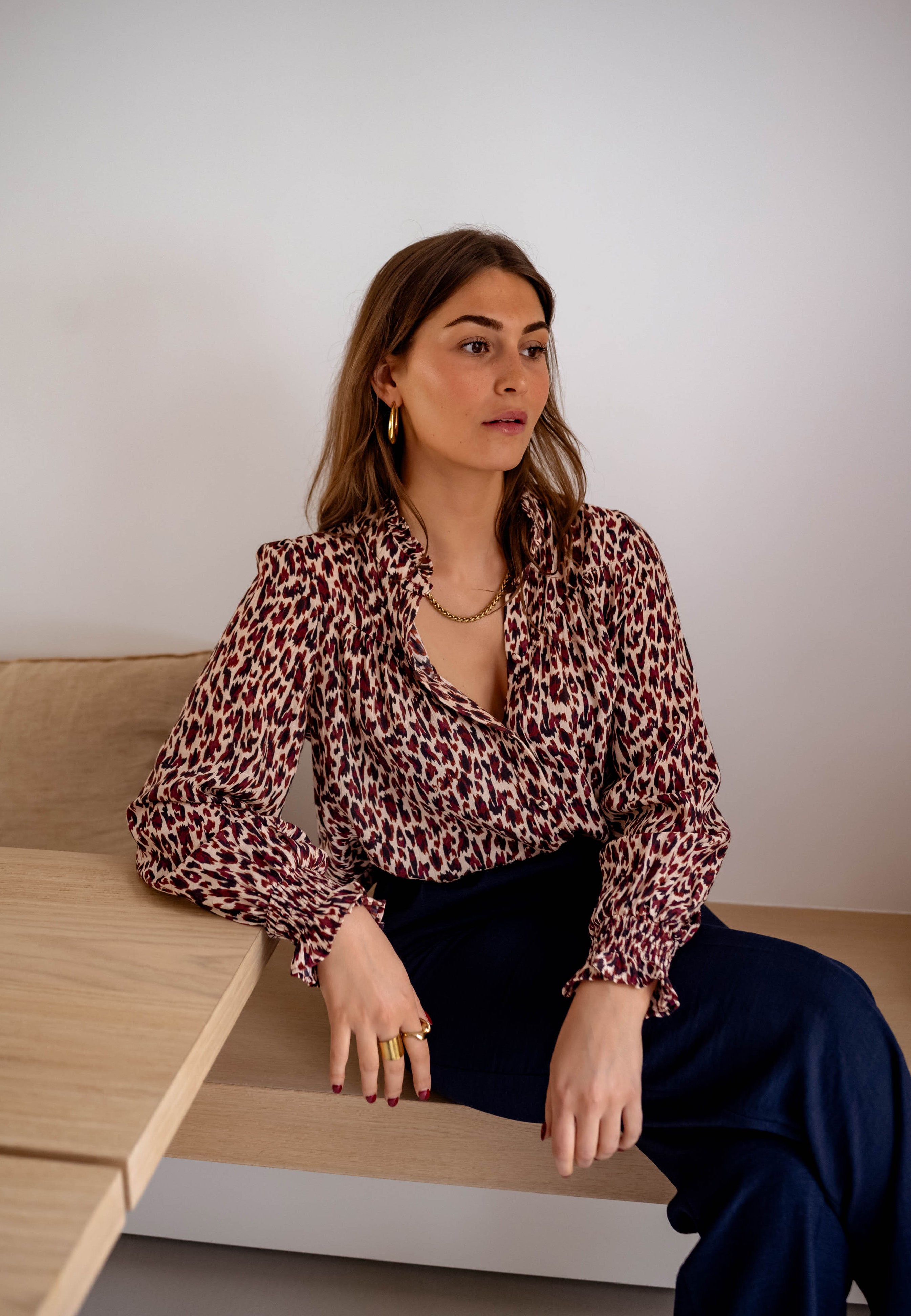 Patterned Malowa Blouse