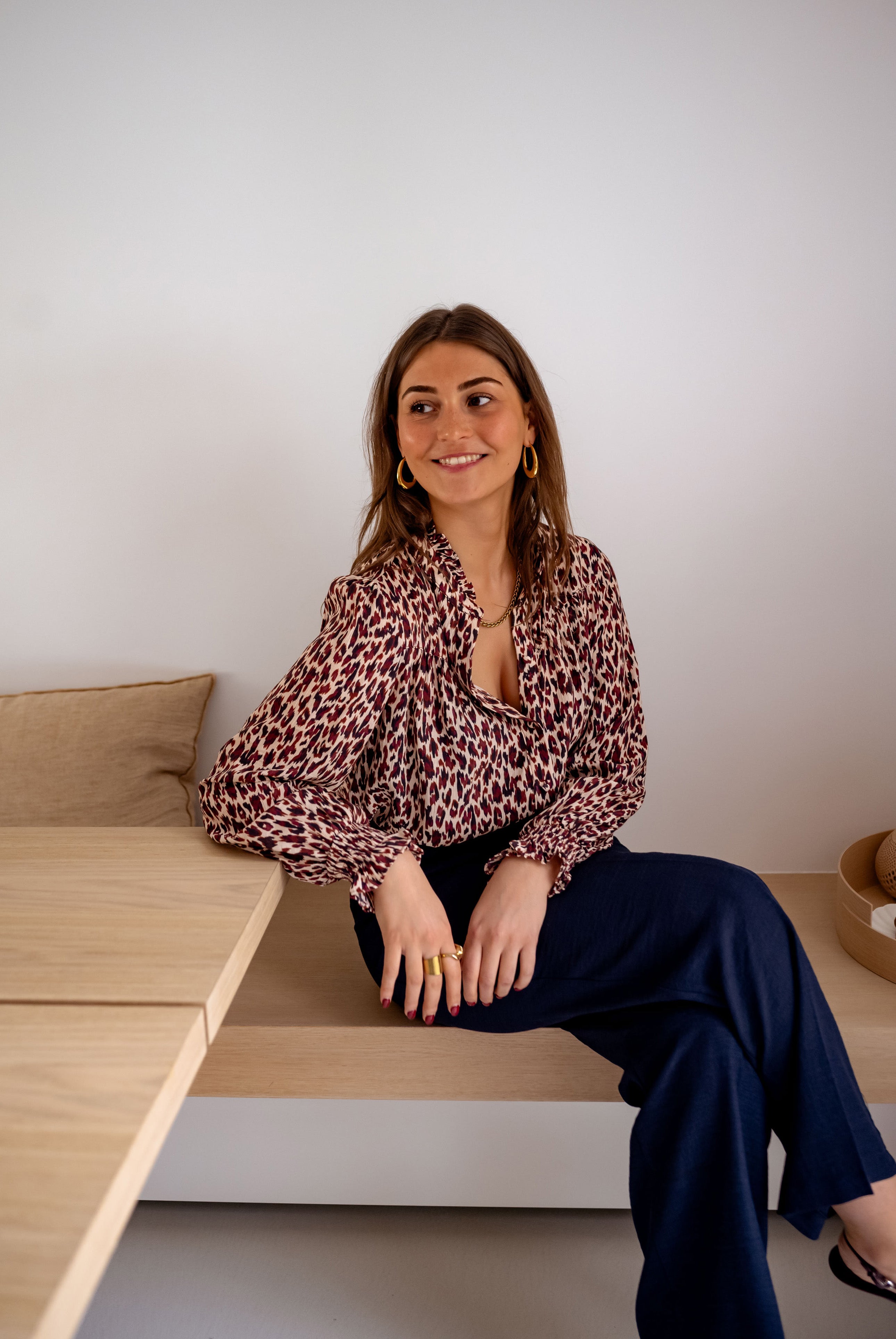 Patterned Malowa Blouse