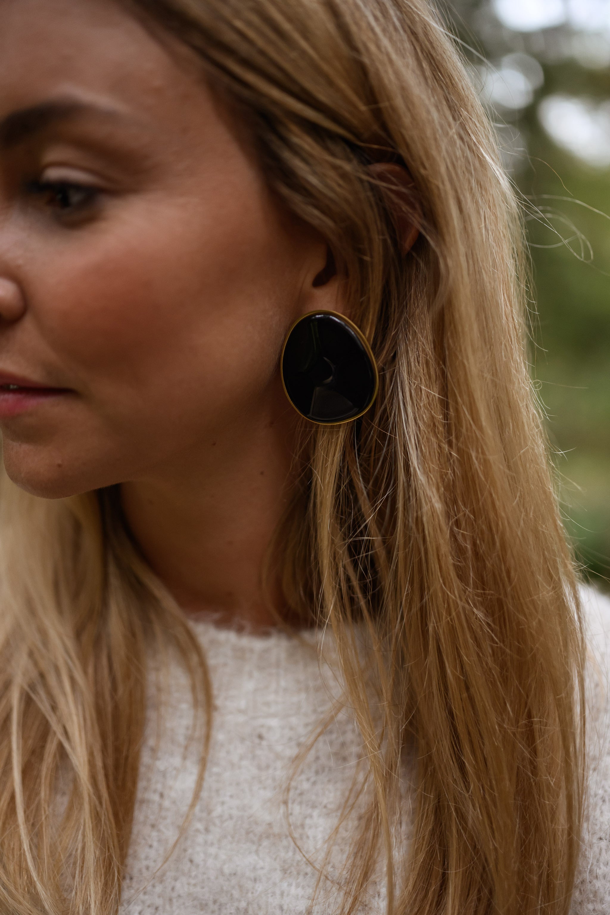 Black Louhane Earrings