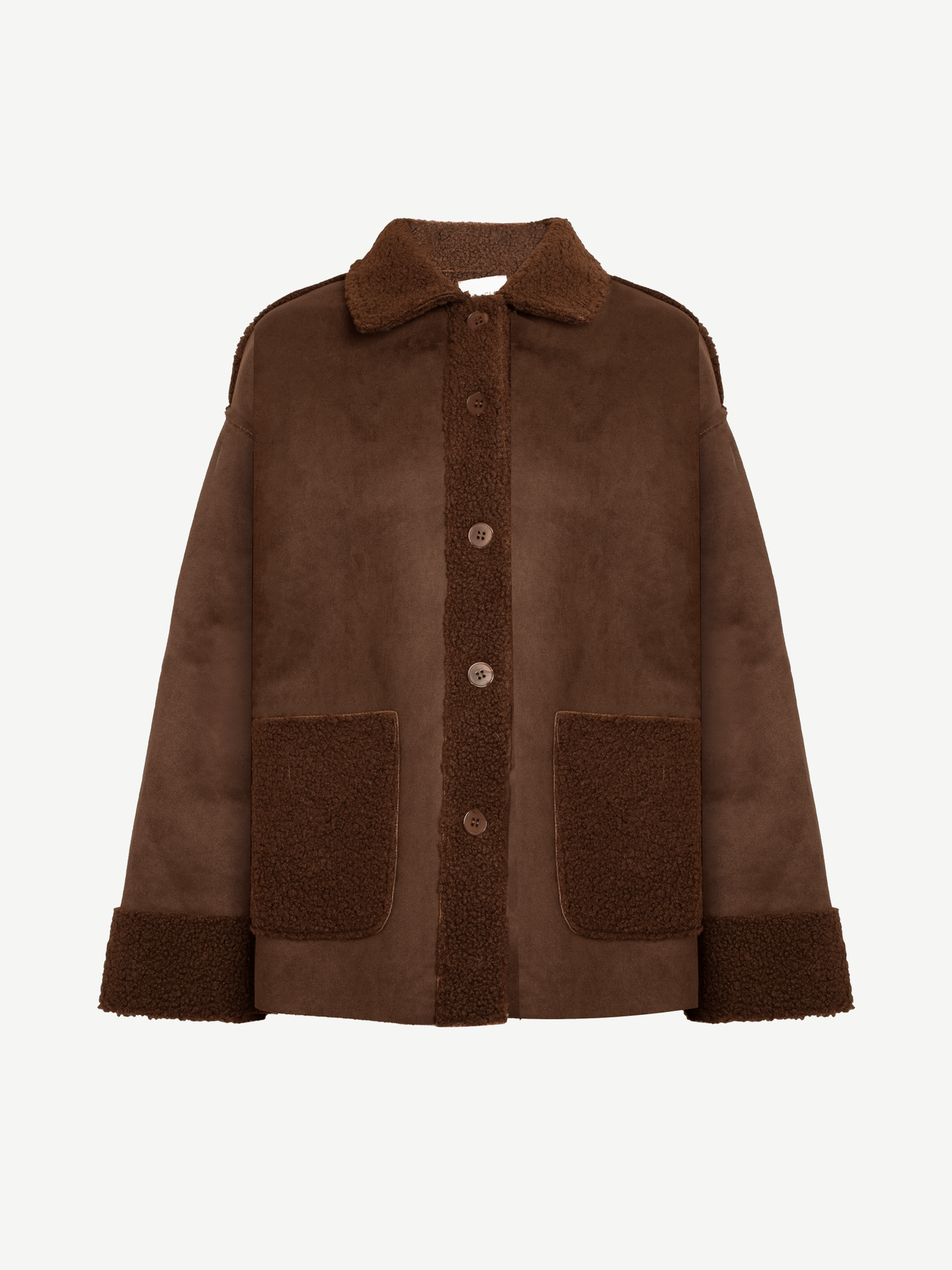 Chocolate Delou Coat