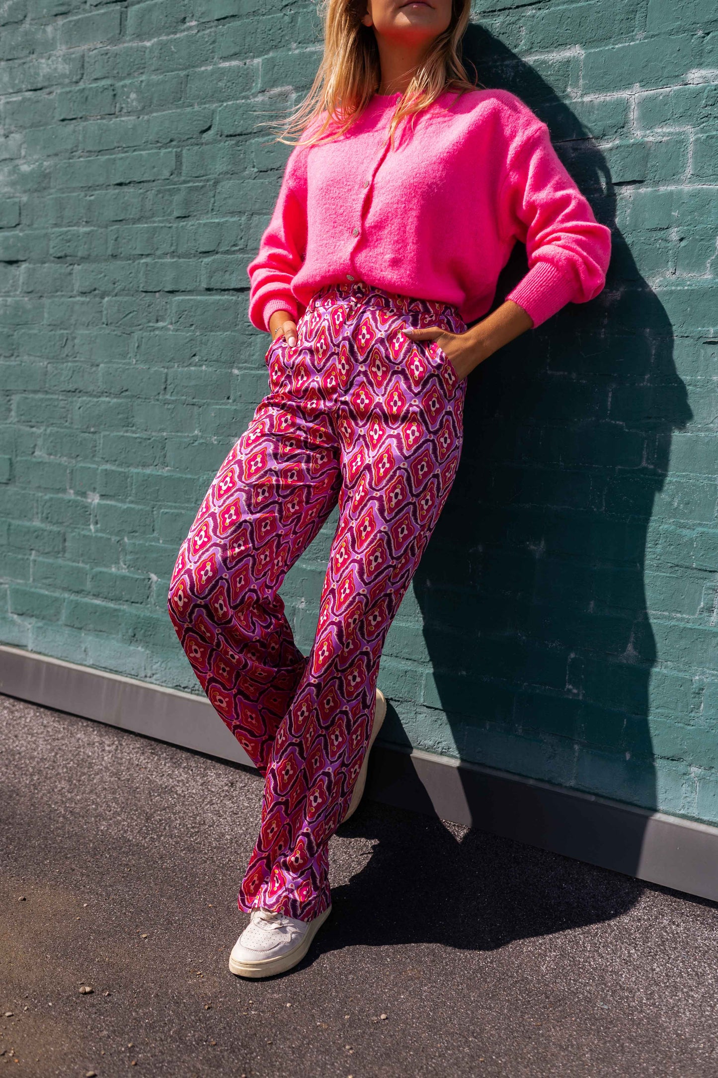 Pink Patterned Lupa Pants