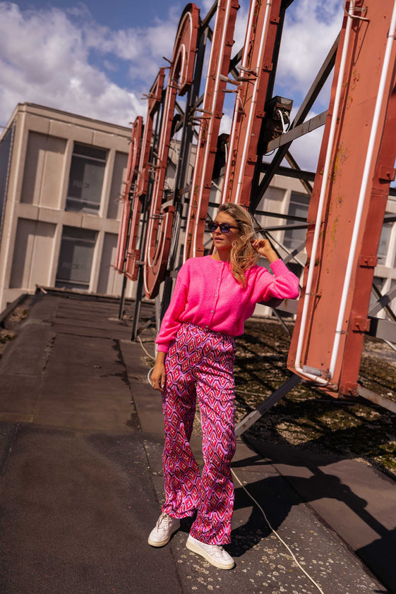 Pink Patterned Lupa Pants