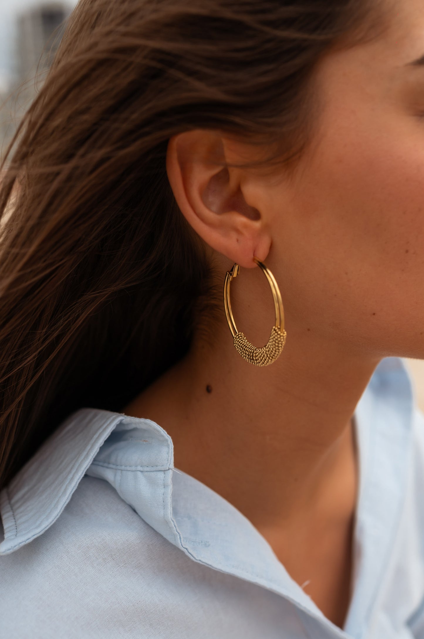 Golden Juana Earrings