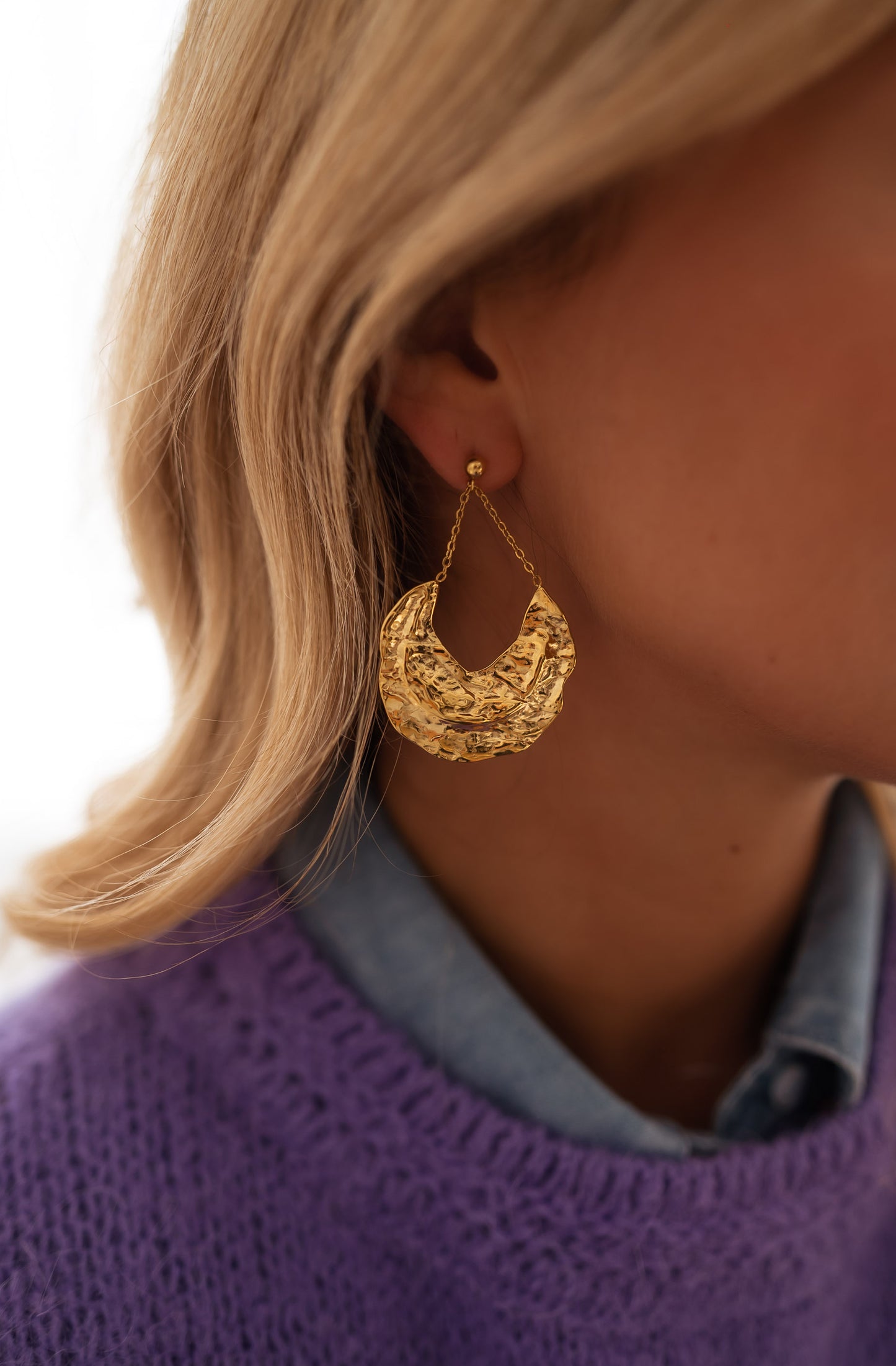 Golden Wym Earrings