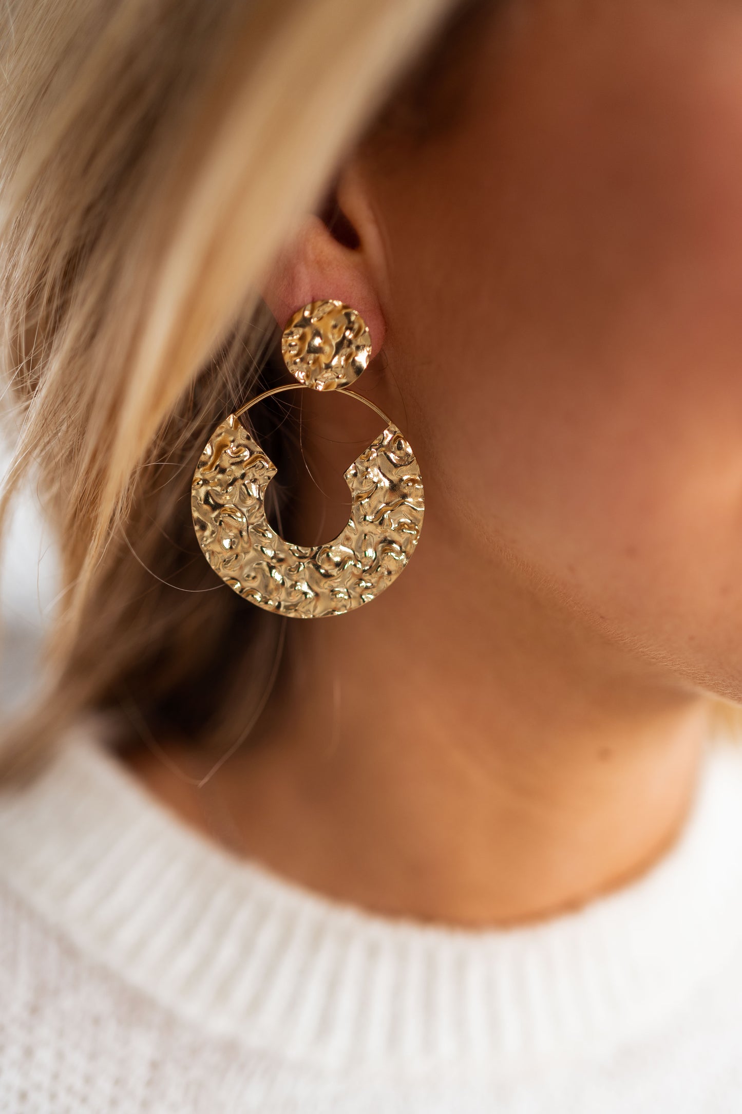 Golden Saga Earrings