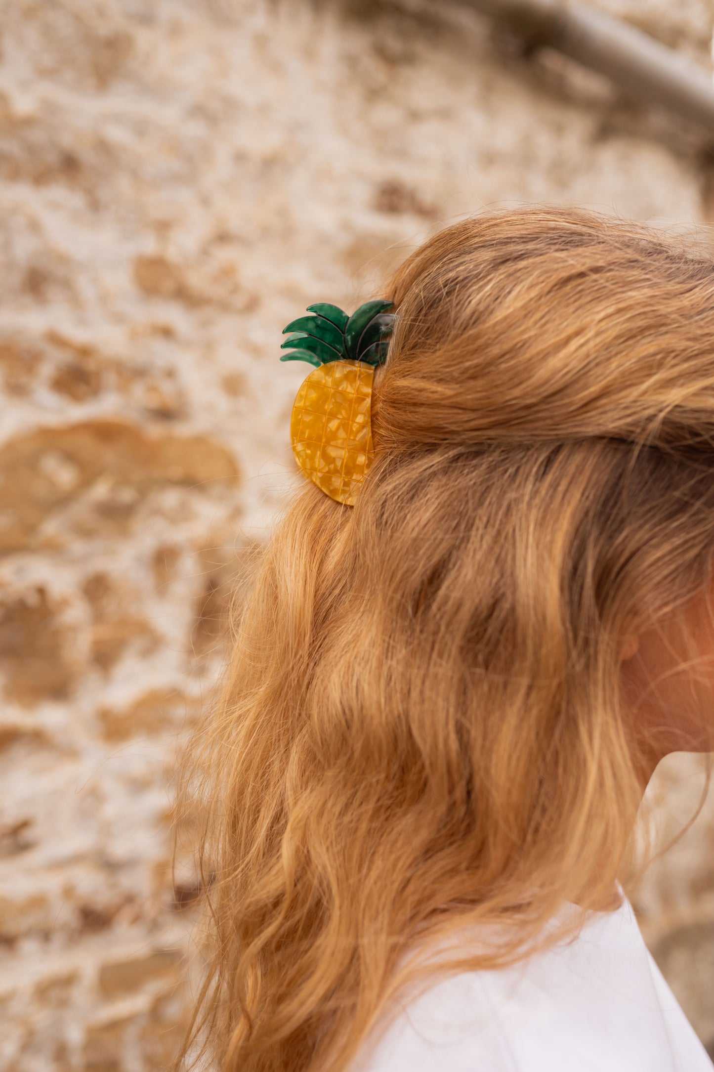 Pineapple Hair Clip