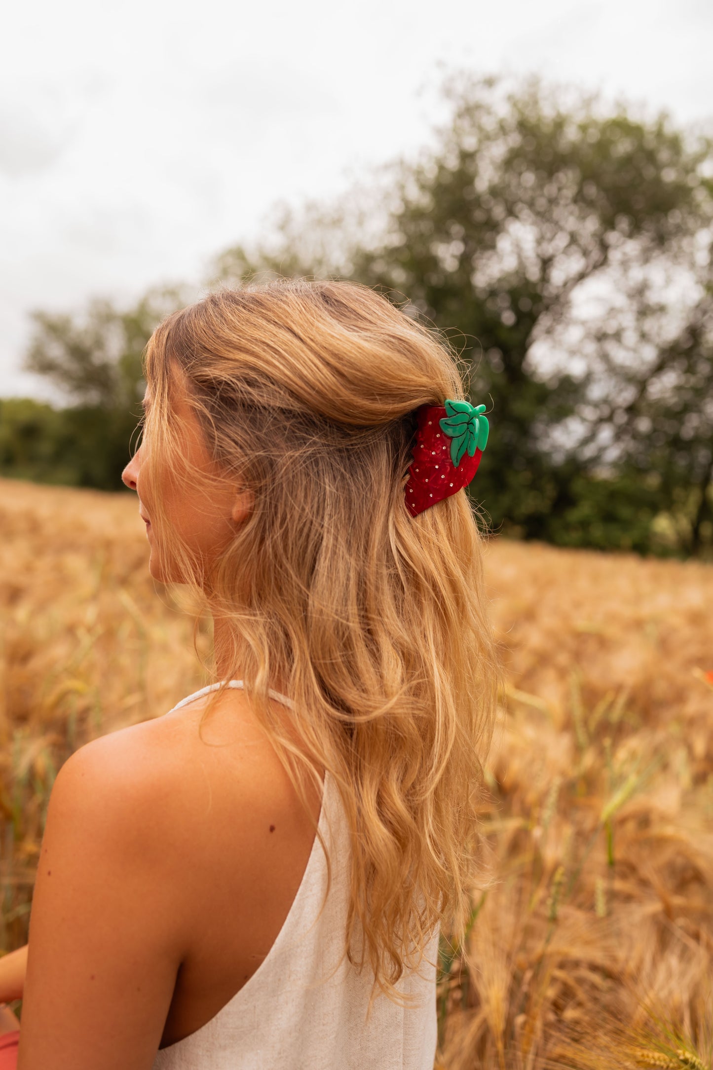 Strawberry Hair Clip