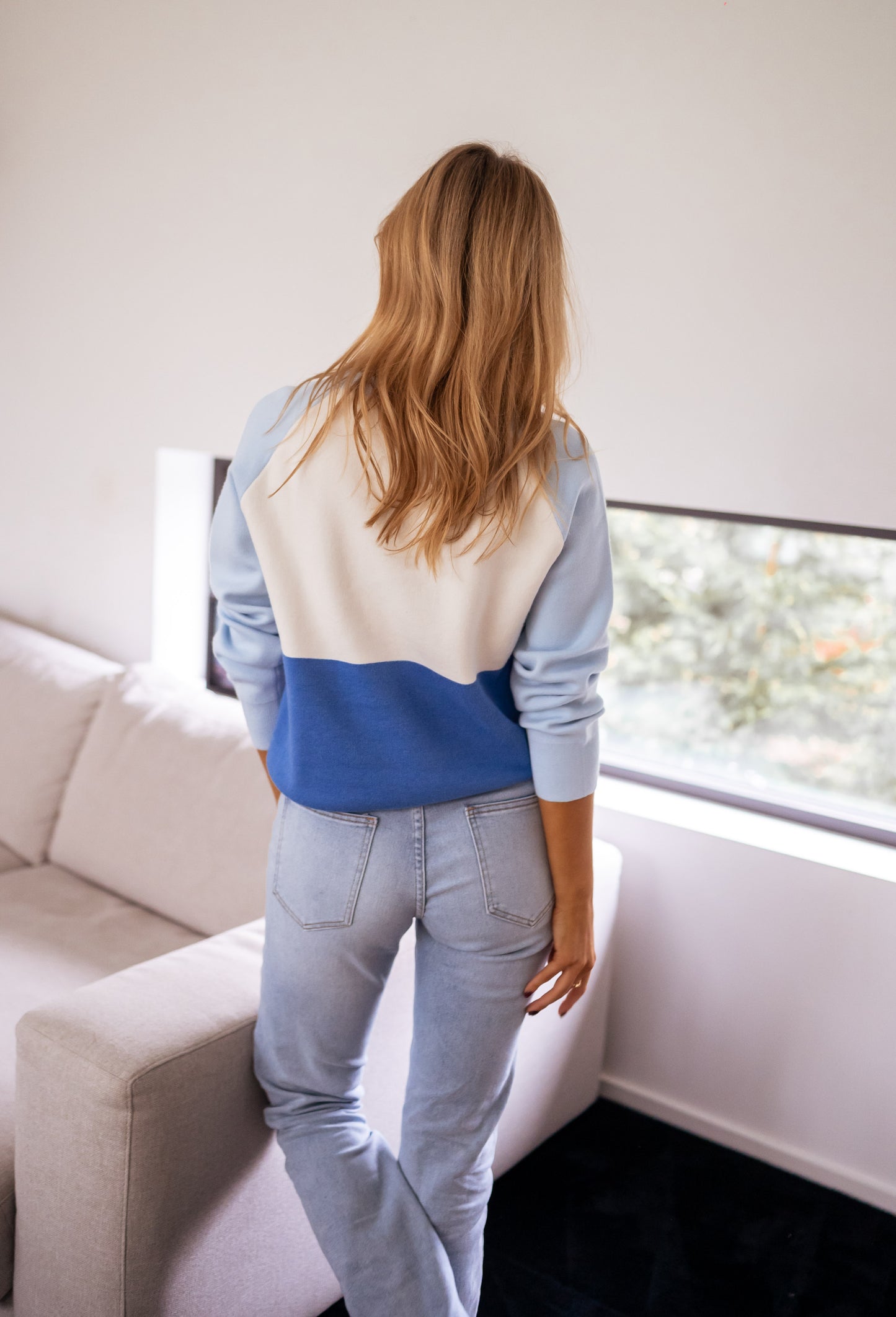 Blue Amour Sweater