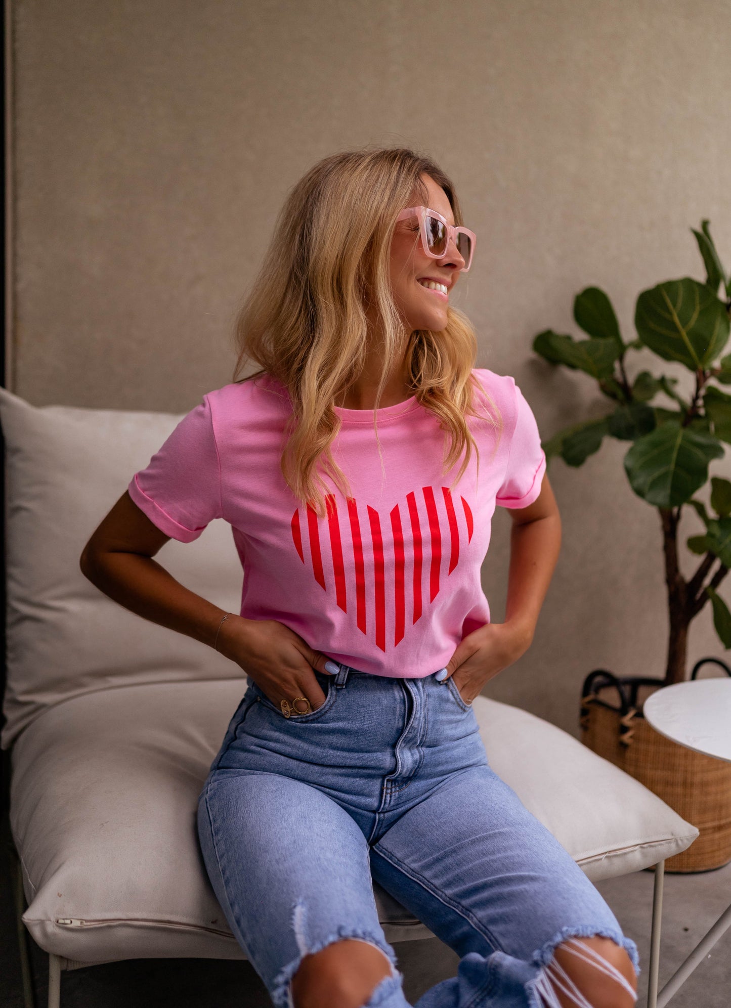 Pink Ayda T-Shirt