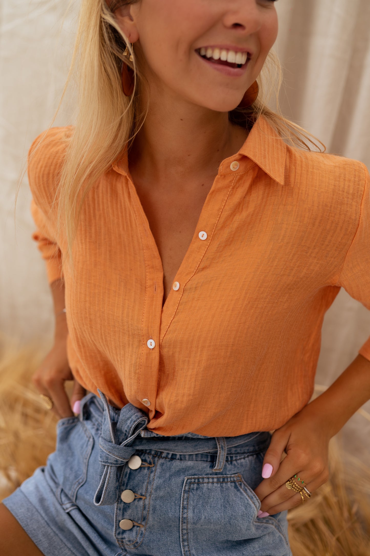 Orange Dalo Shirt