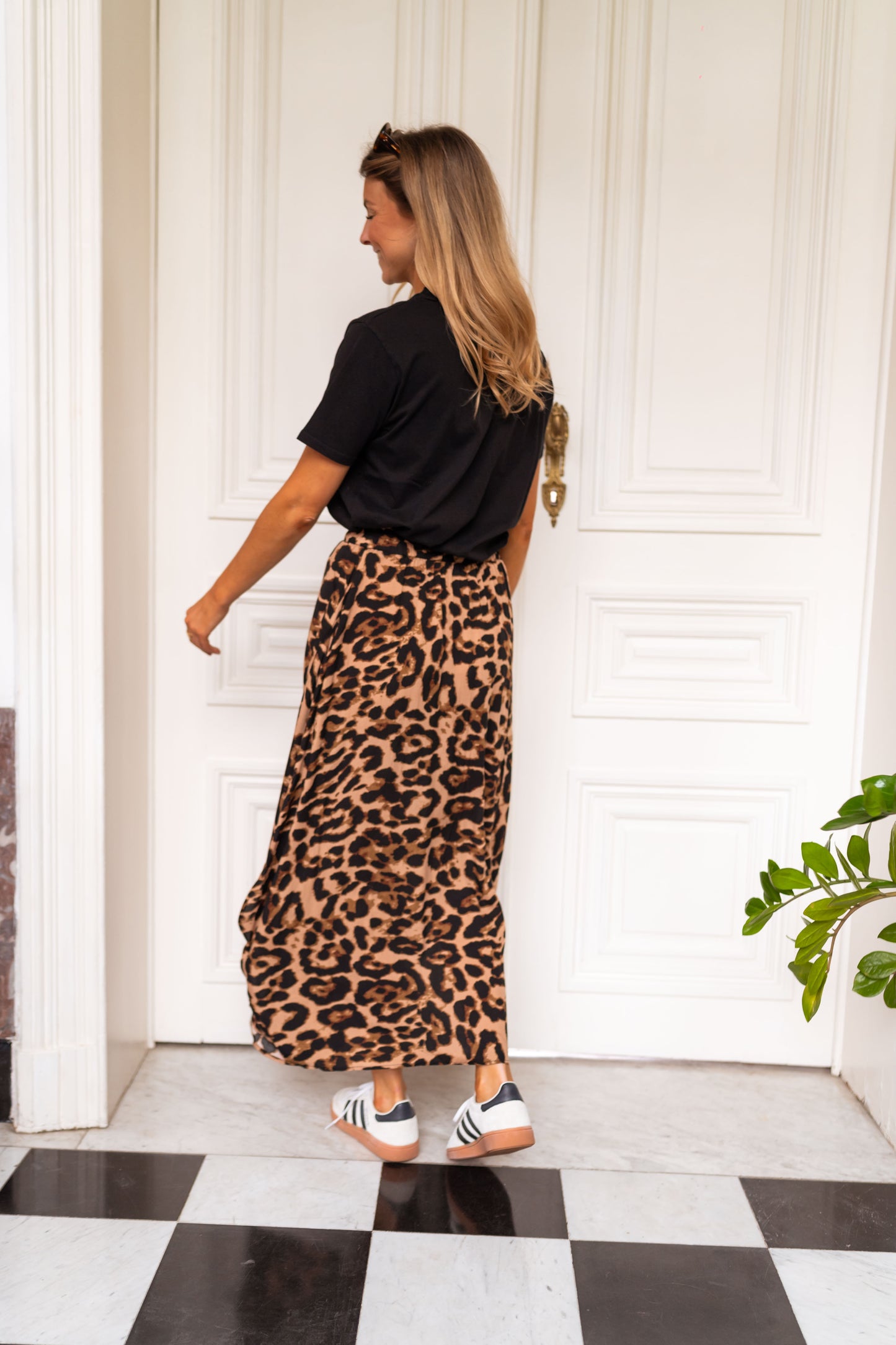 Leopard Valou Skirt