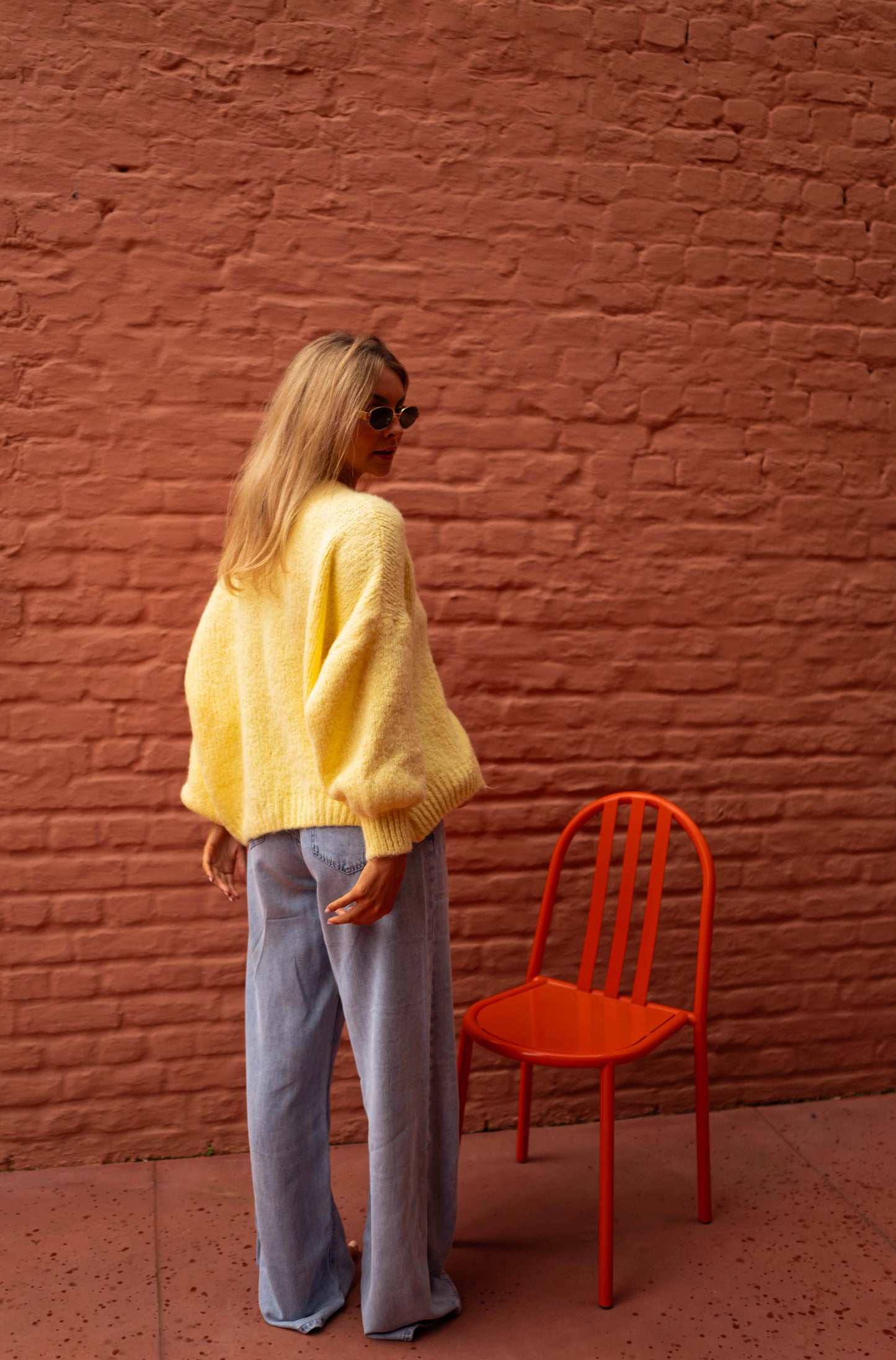 Yellow Janou Cardigan