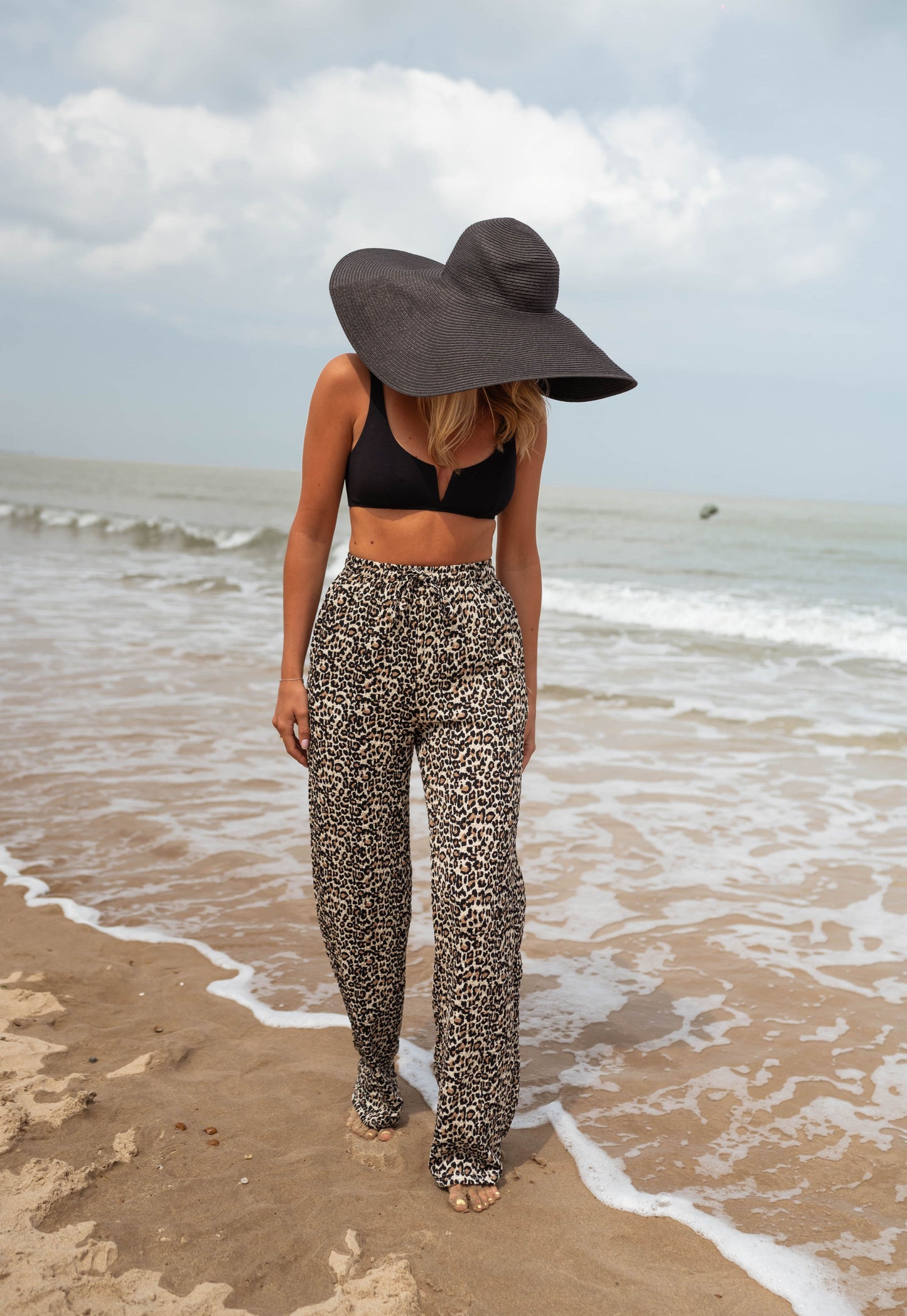 Leopard Clarou Pants