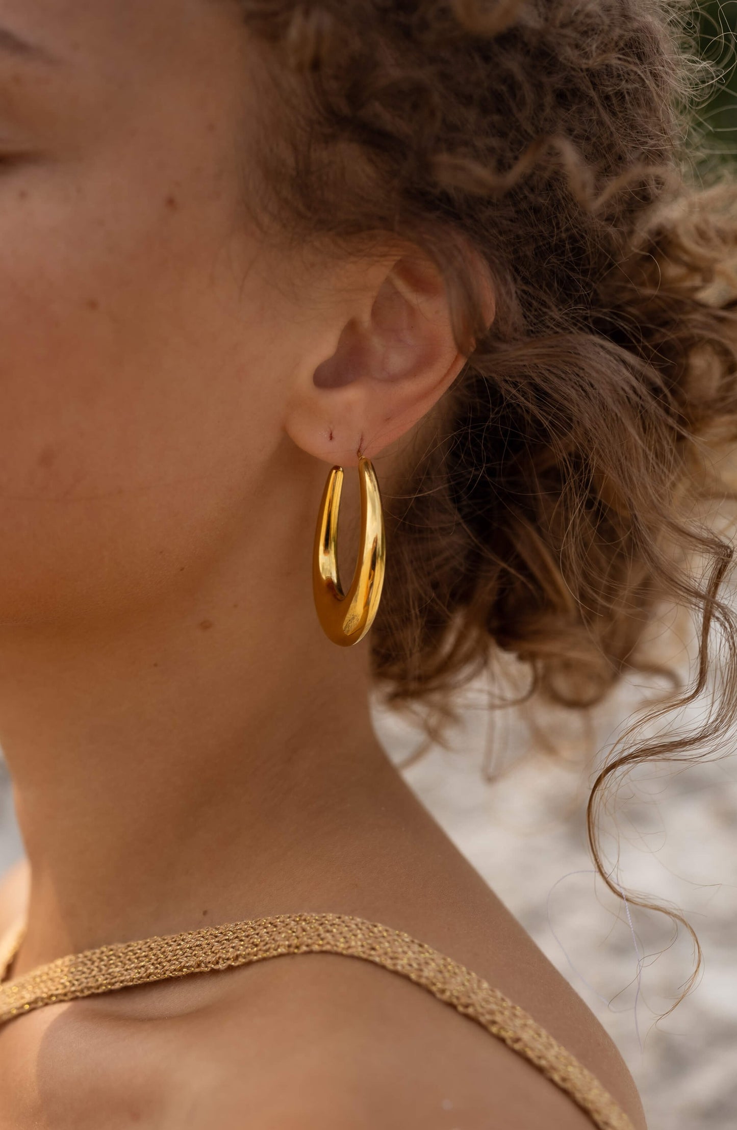 Golden Lowik Earrings