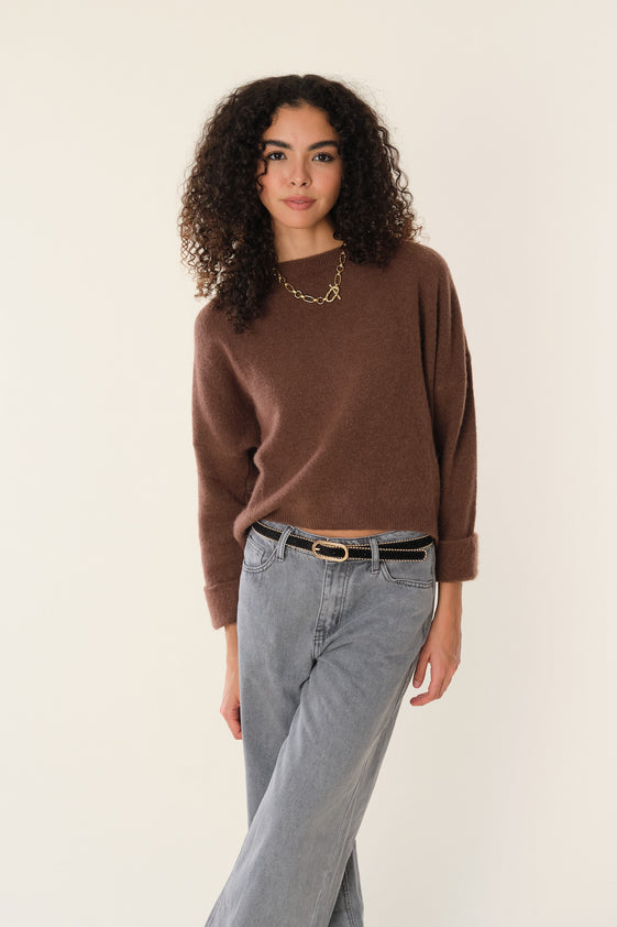 Chocolate Jena Sweater