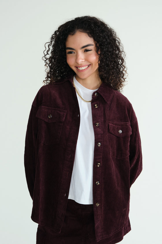 Burgundy Lopa Shirt