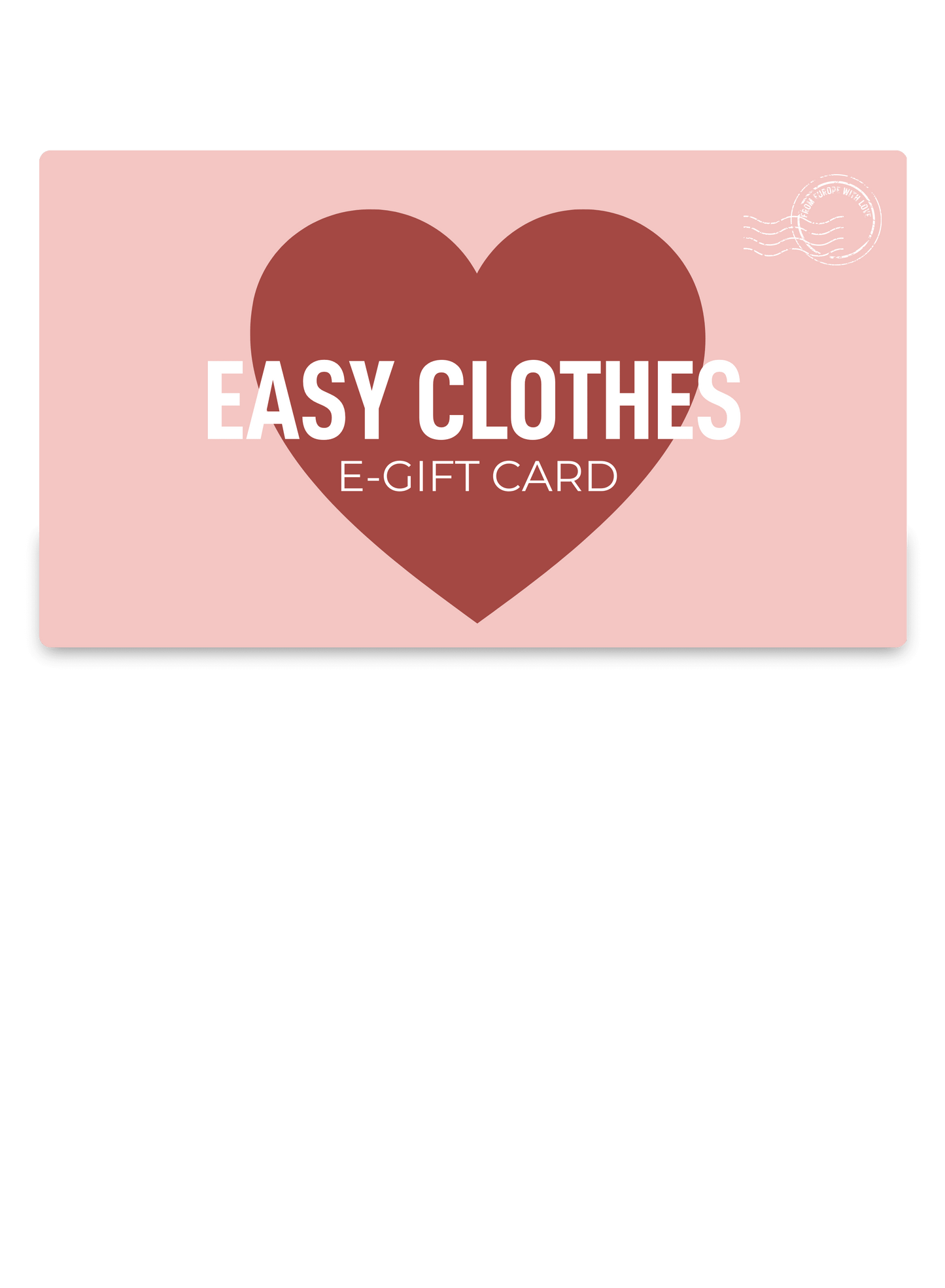 Easy Clothes Gift Cards