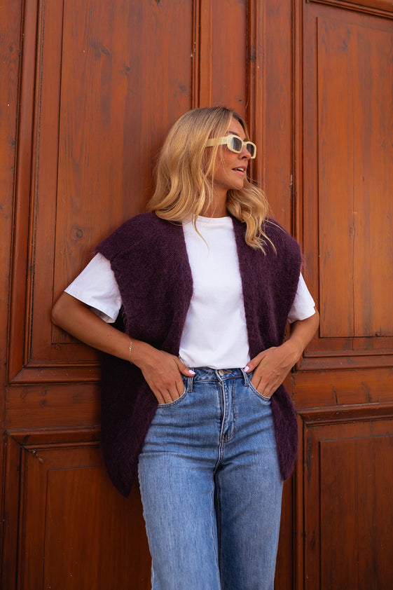 Plum Anette Cardigan