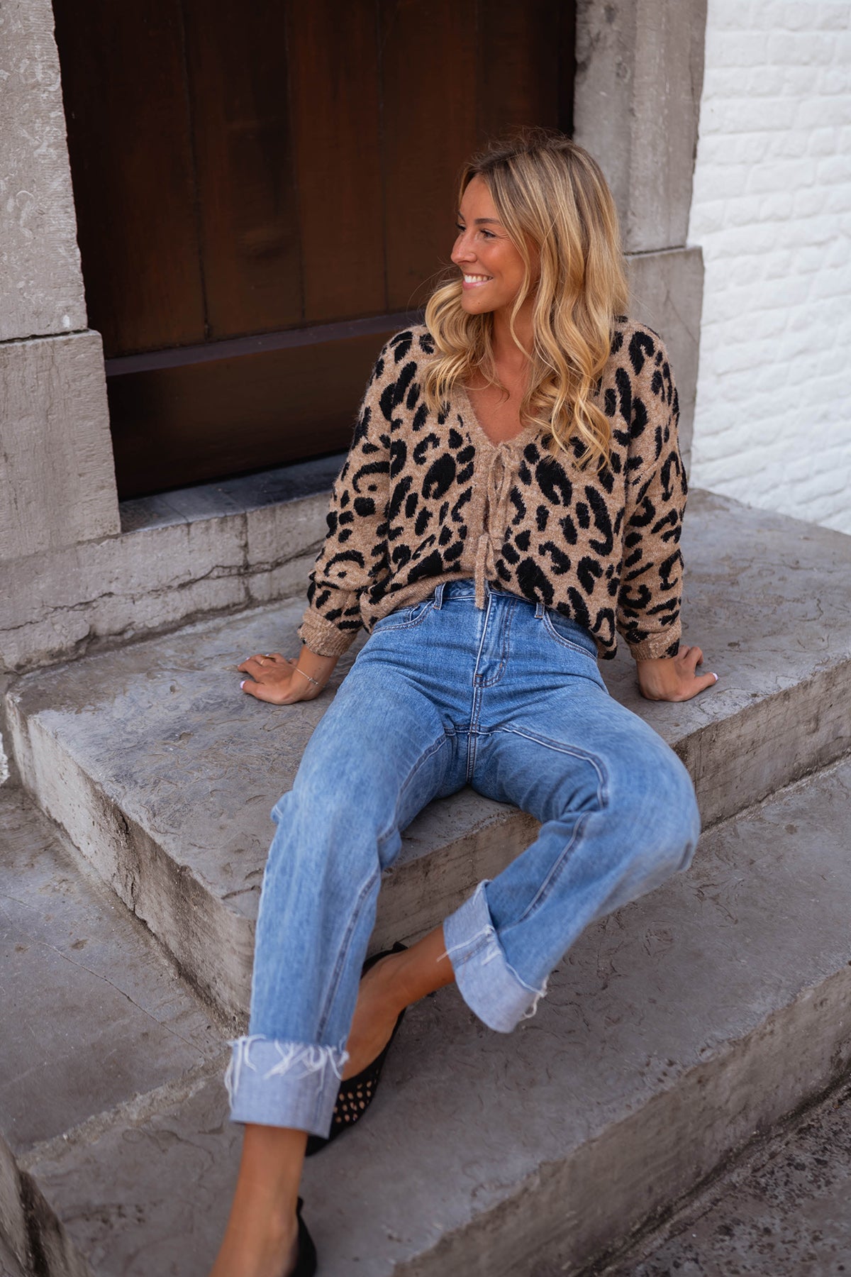 Leopard Joca Cardigan