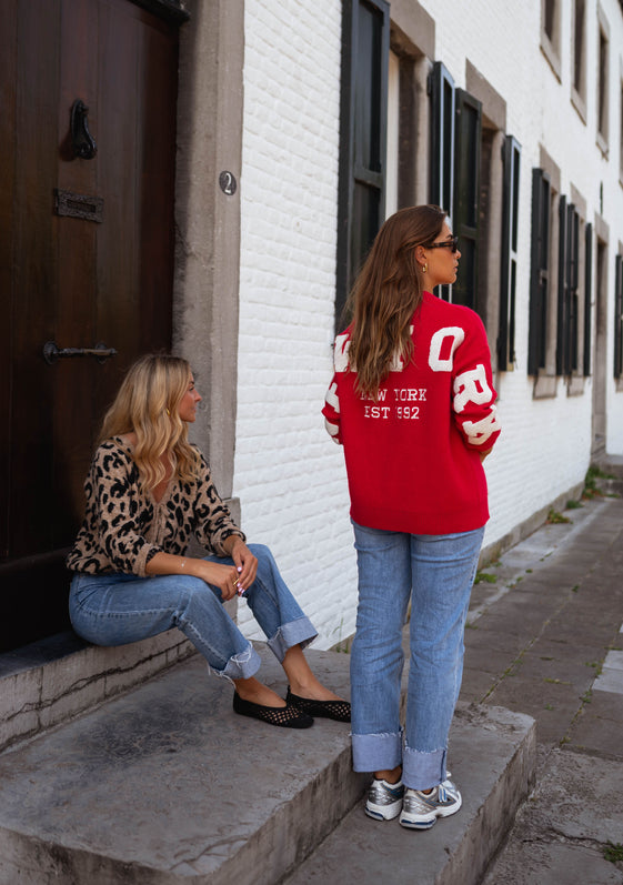 Red Soho Cardigan