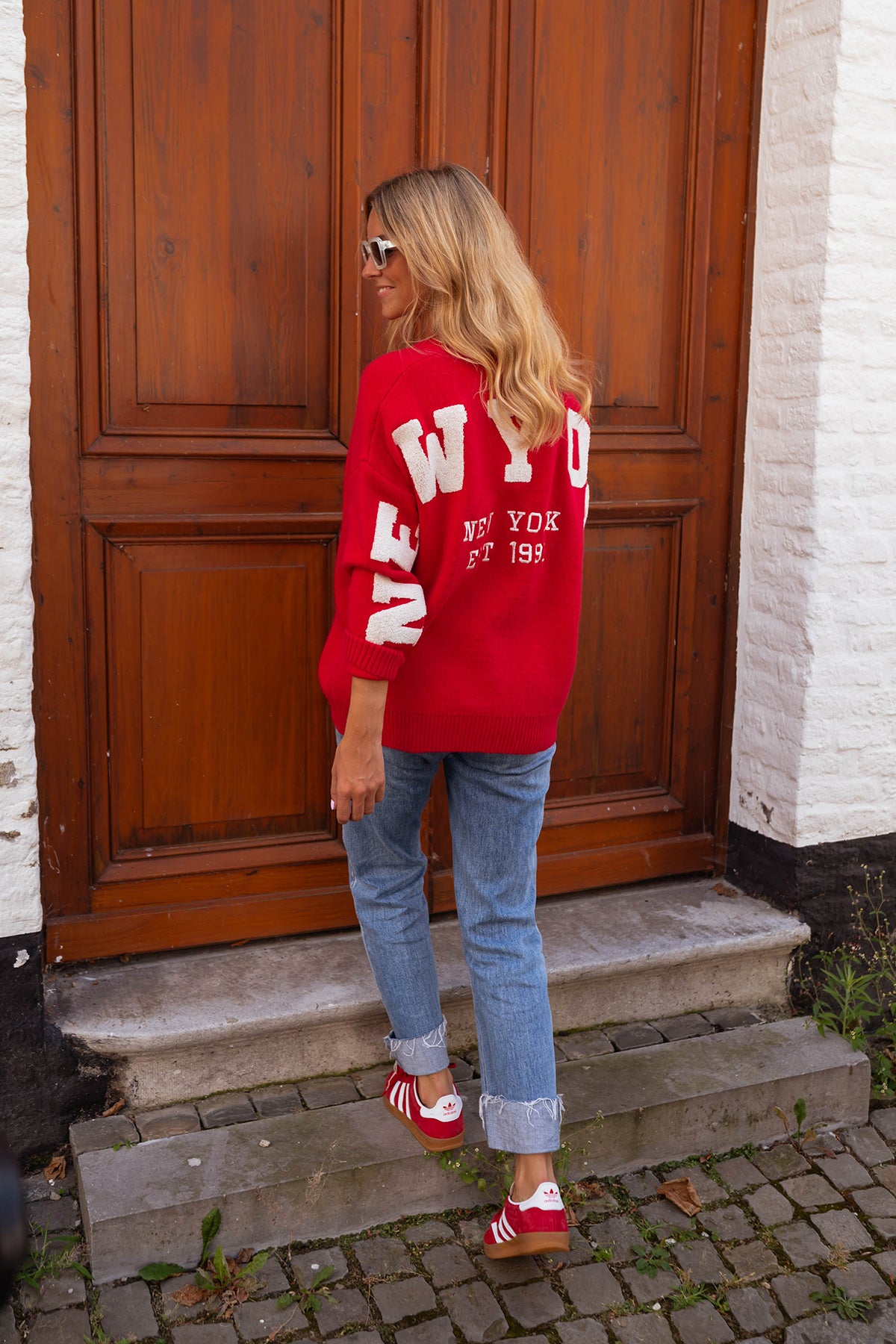 Red Soho Cardigan