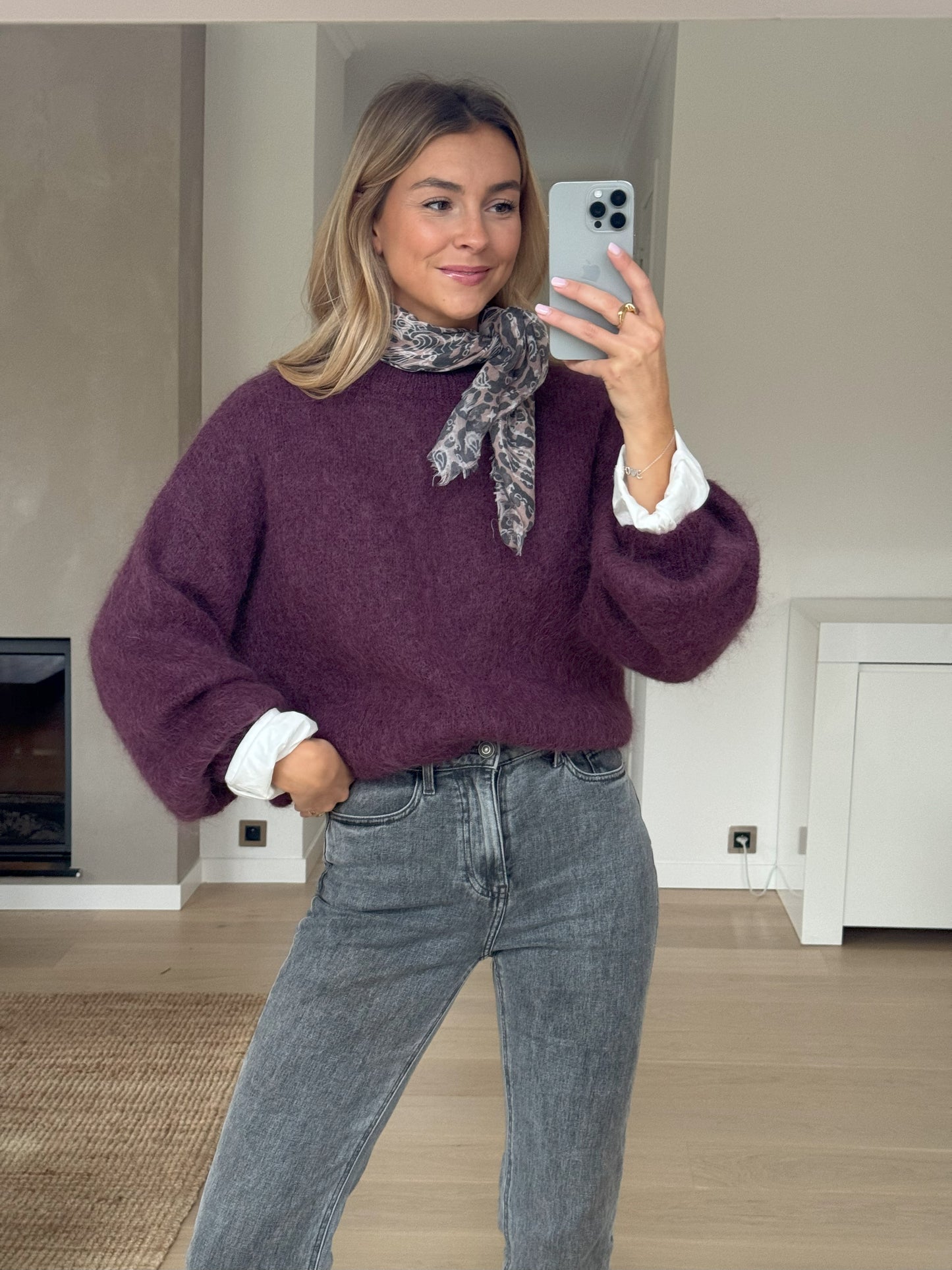 Plum Russel Sweater