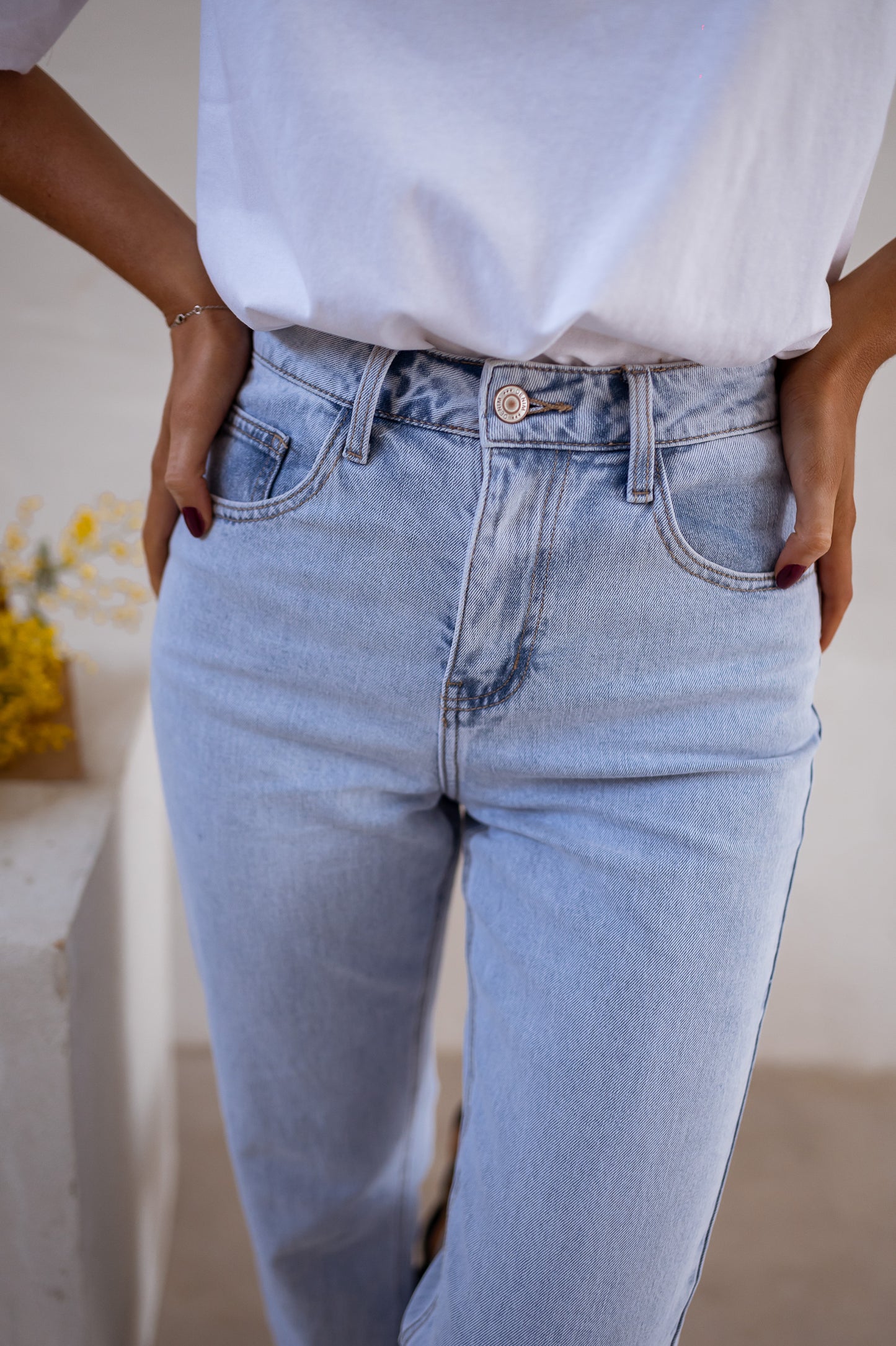 Light Blue Maddie Jeans