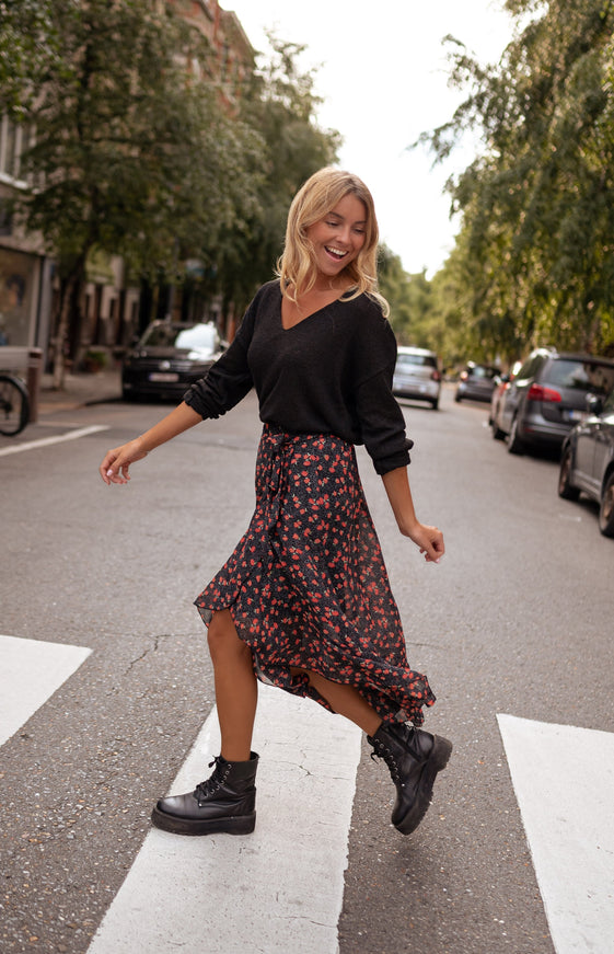 Black London Skirt