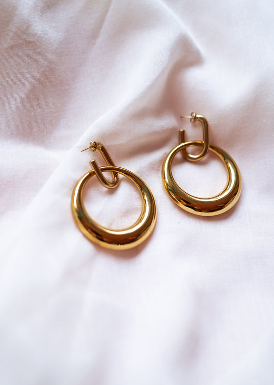 Golden Sandy Earrings