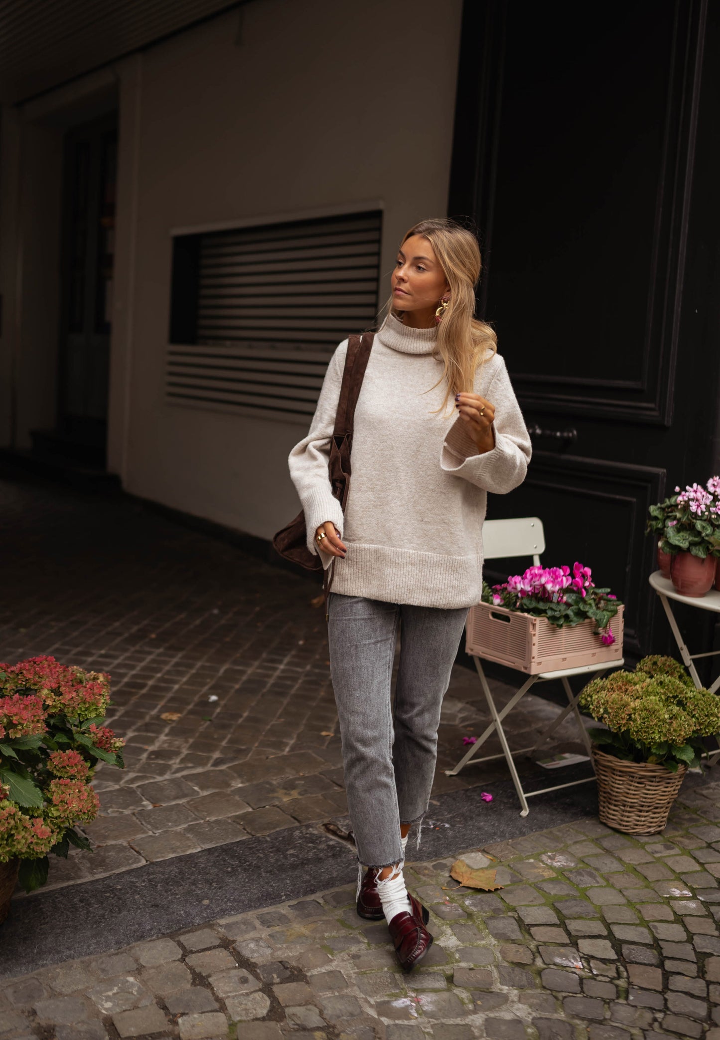 Beige Aurele Sweater