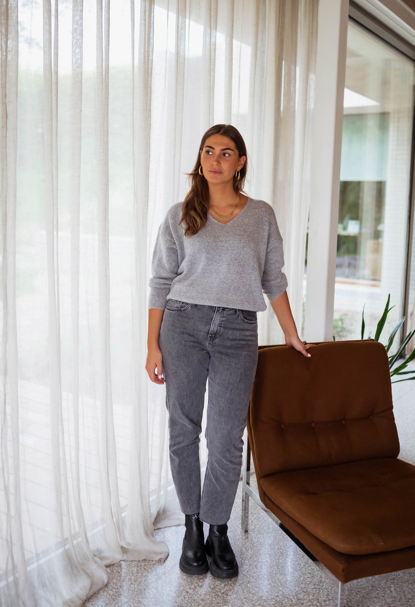 Grey Loreva Sweater