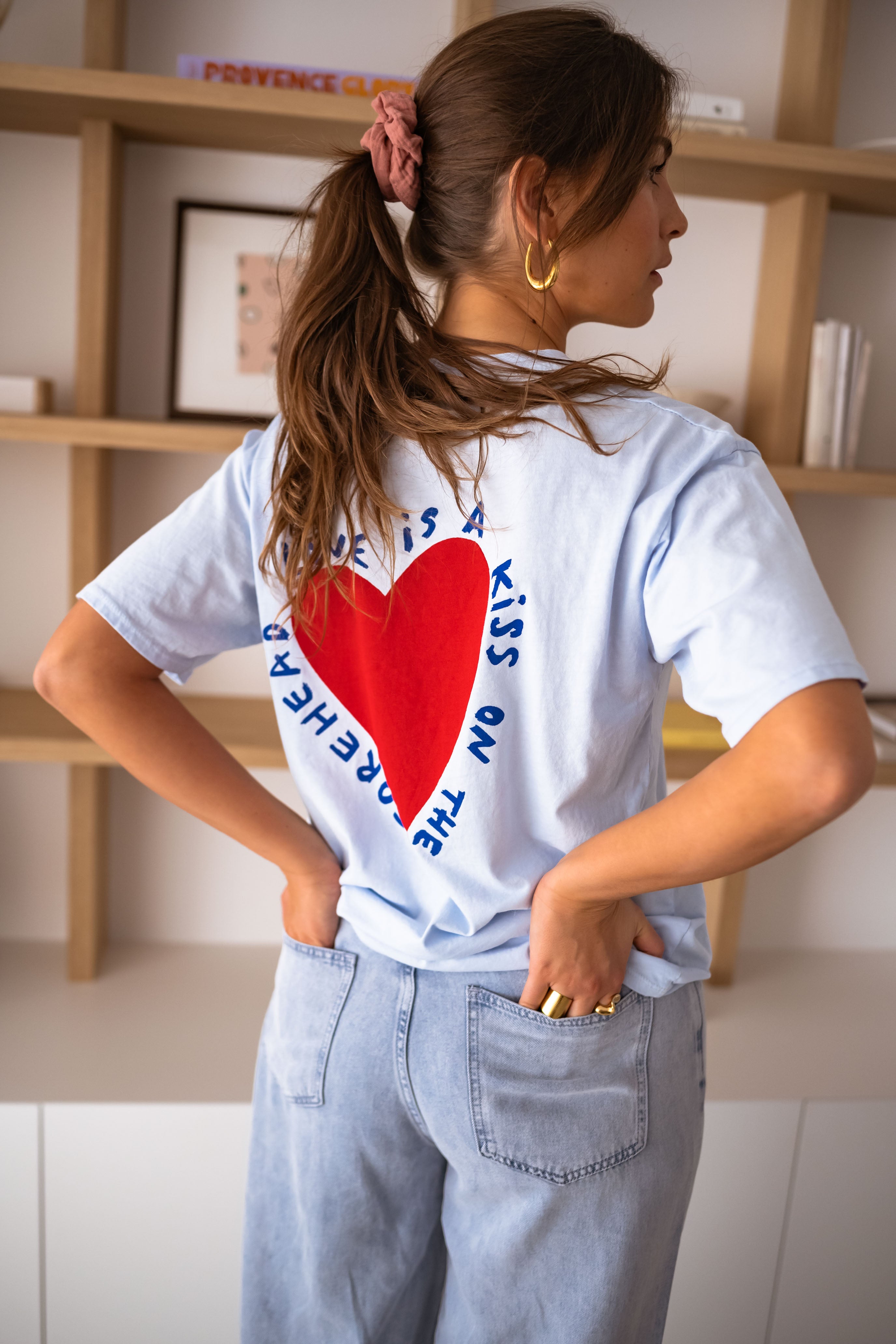 Sky Blue Mona T-Shirt