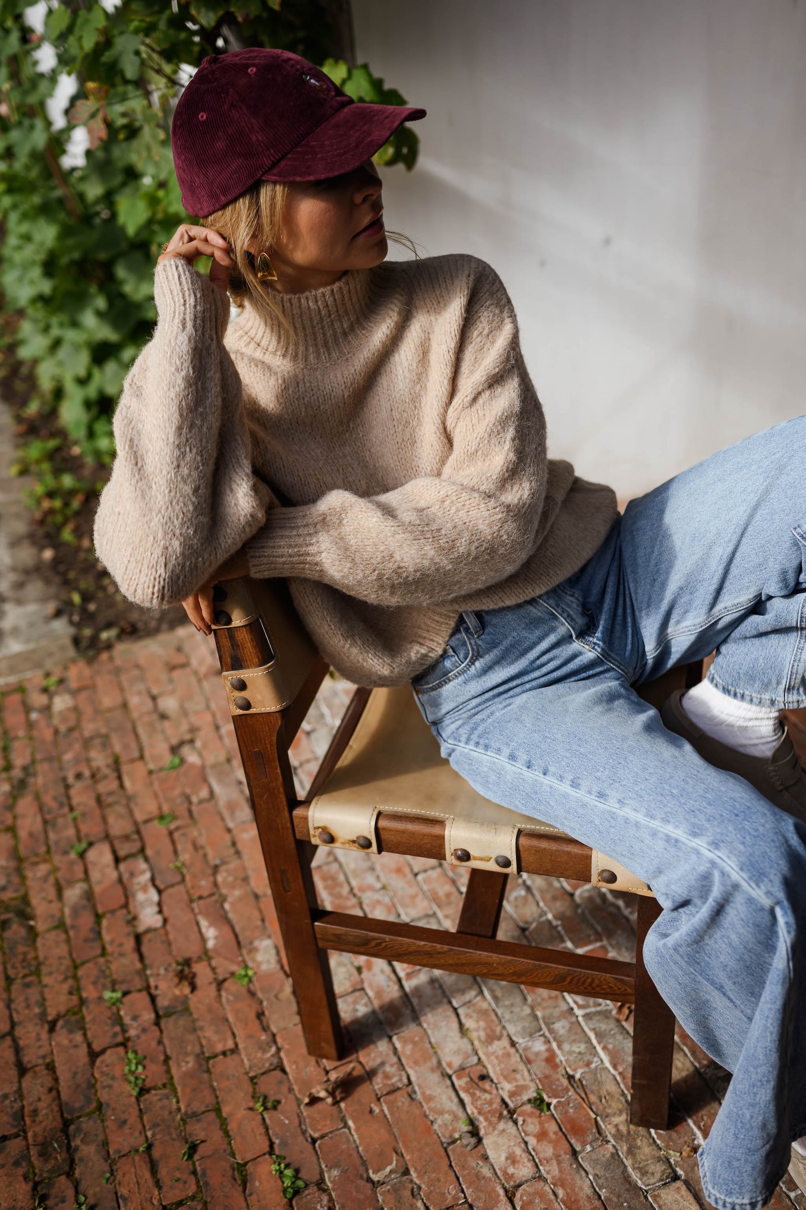 Beige Angele Sweater