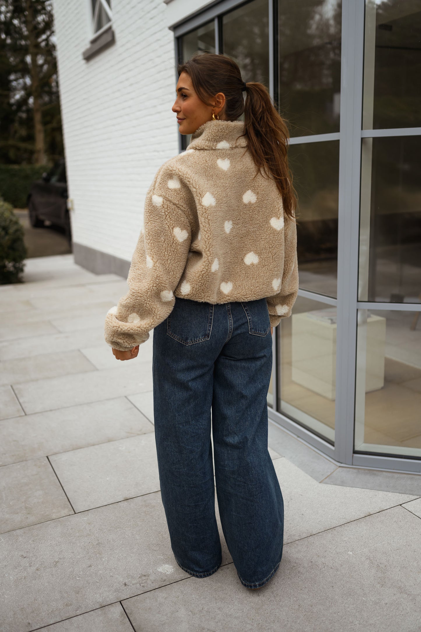 Beige Carmen Fleece Jacket