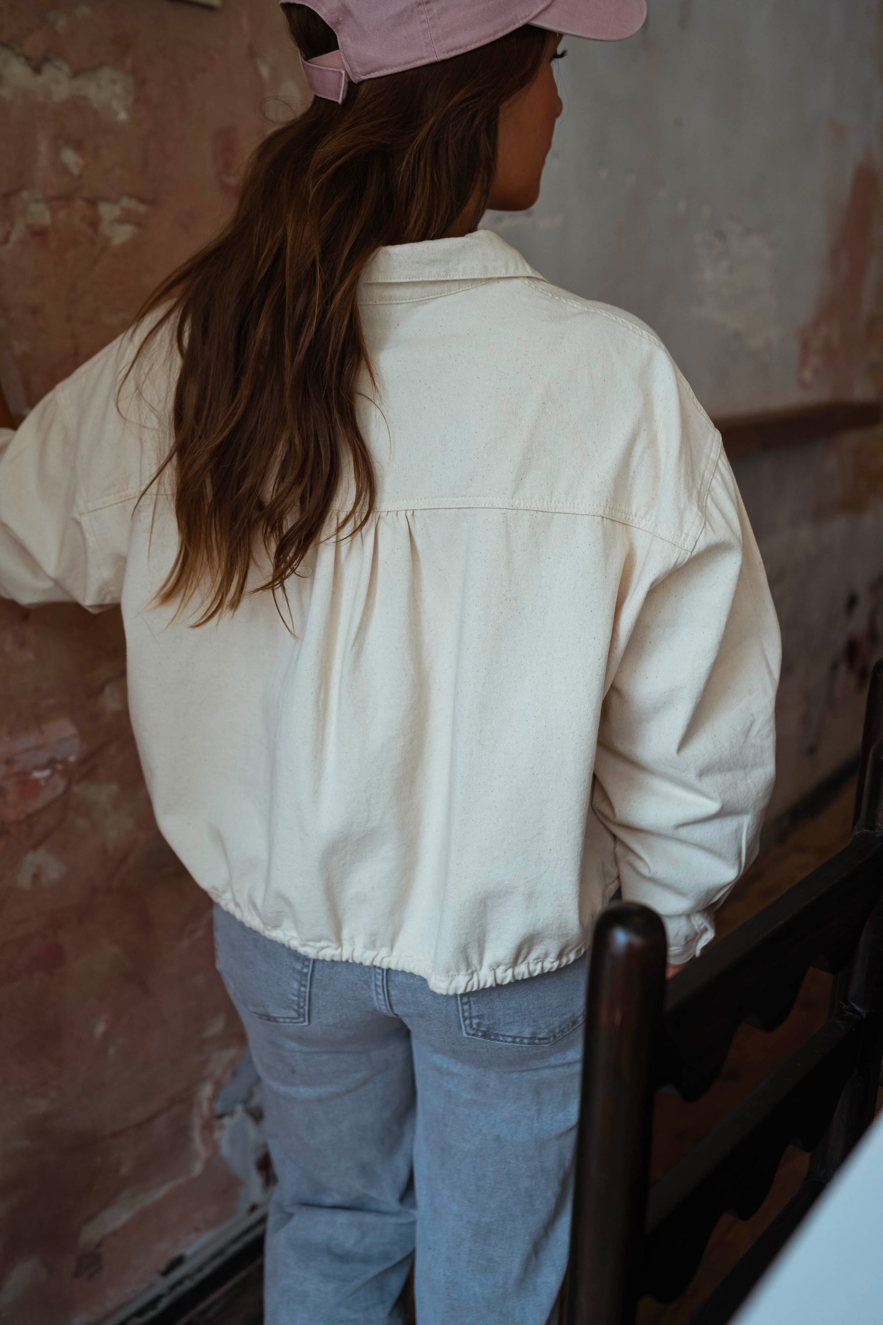 Beige Denim Hanae Shirt