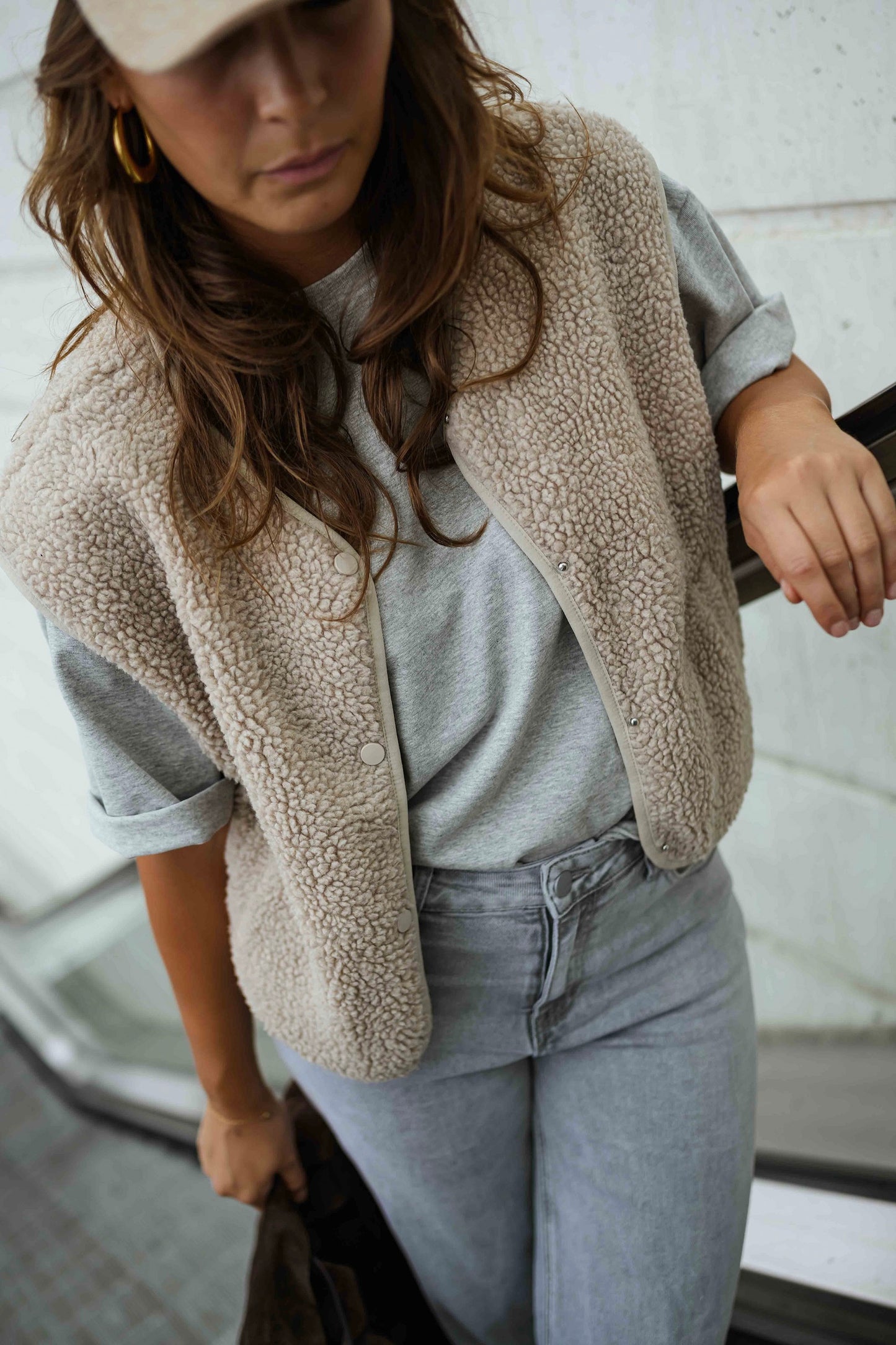 Beige Taoh Vest