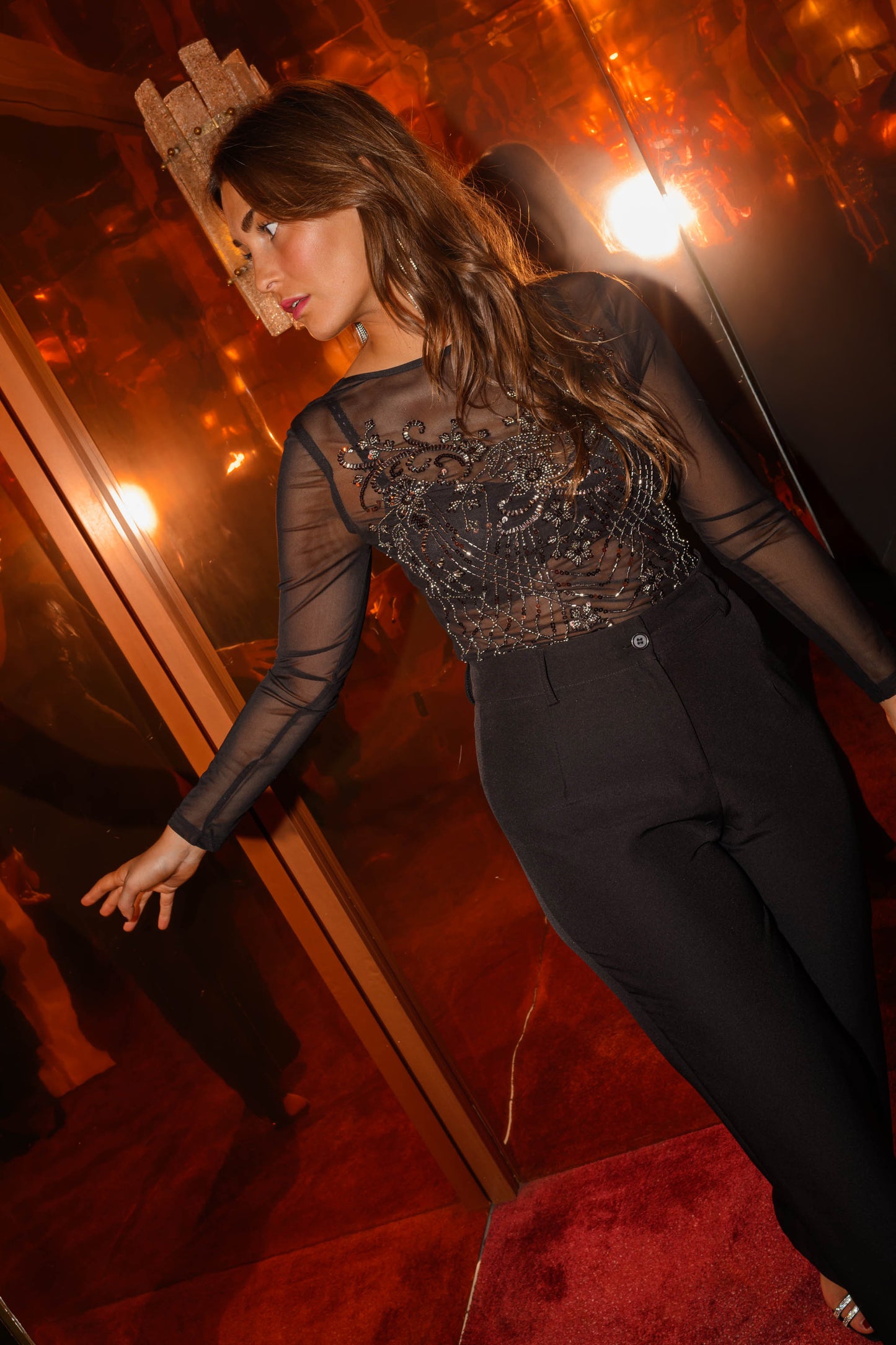 Black Andres Bodysuit