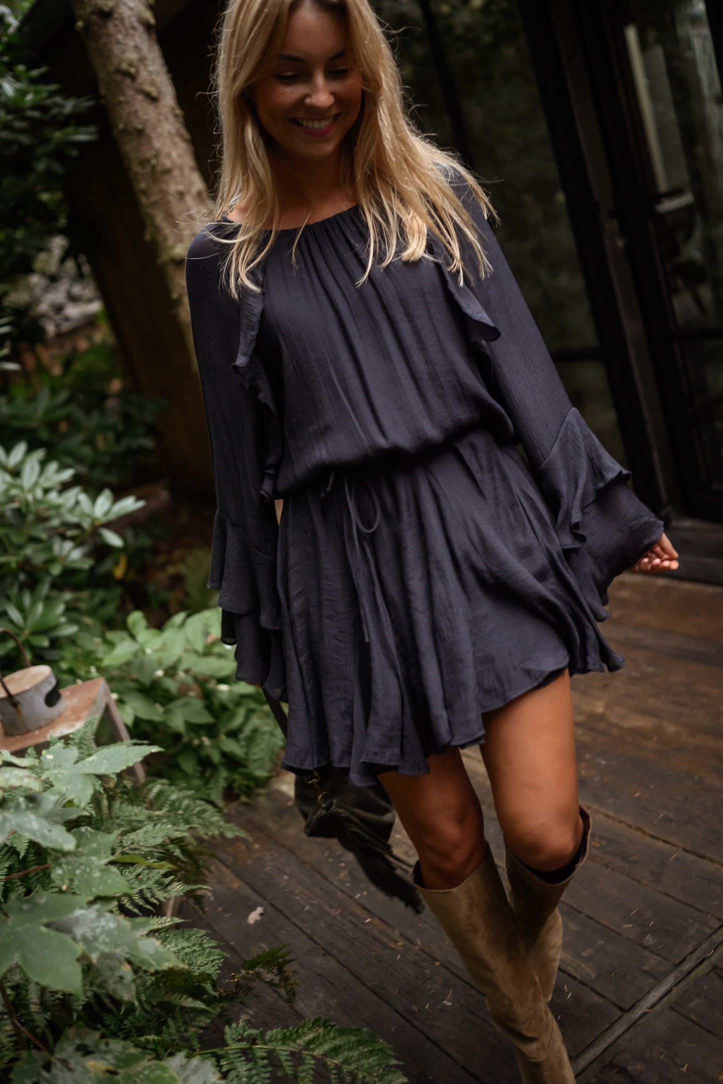 Black Audrina Dress