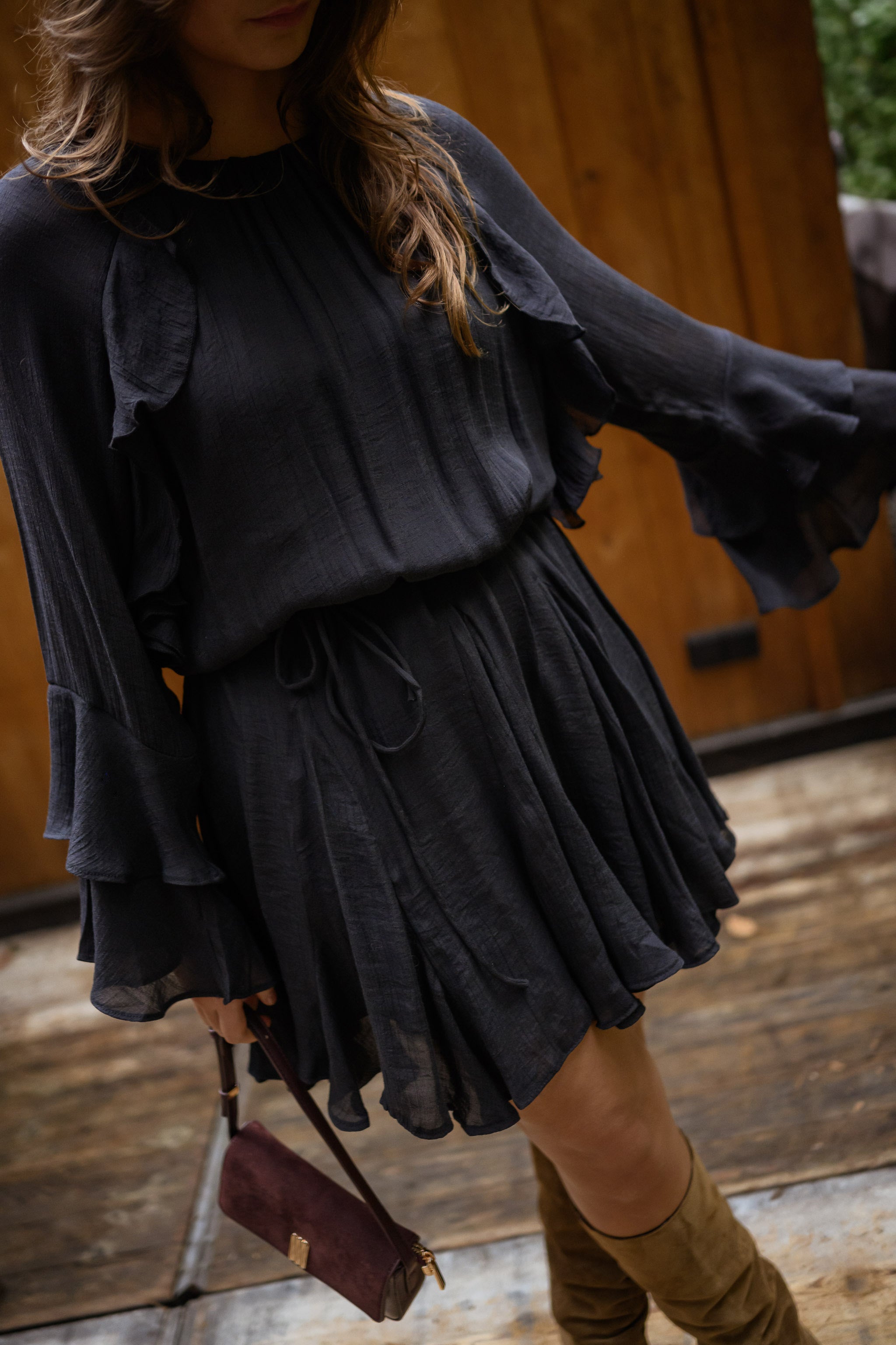 Black Audrina Dress
