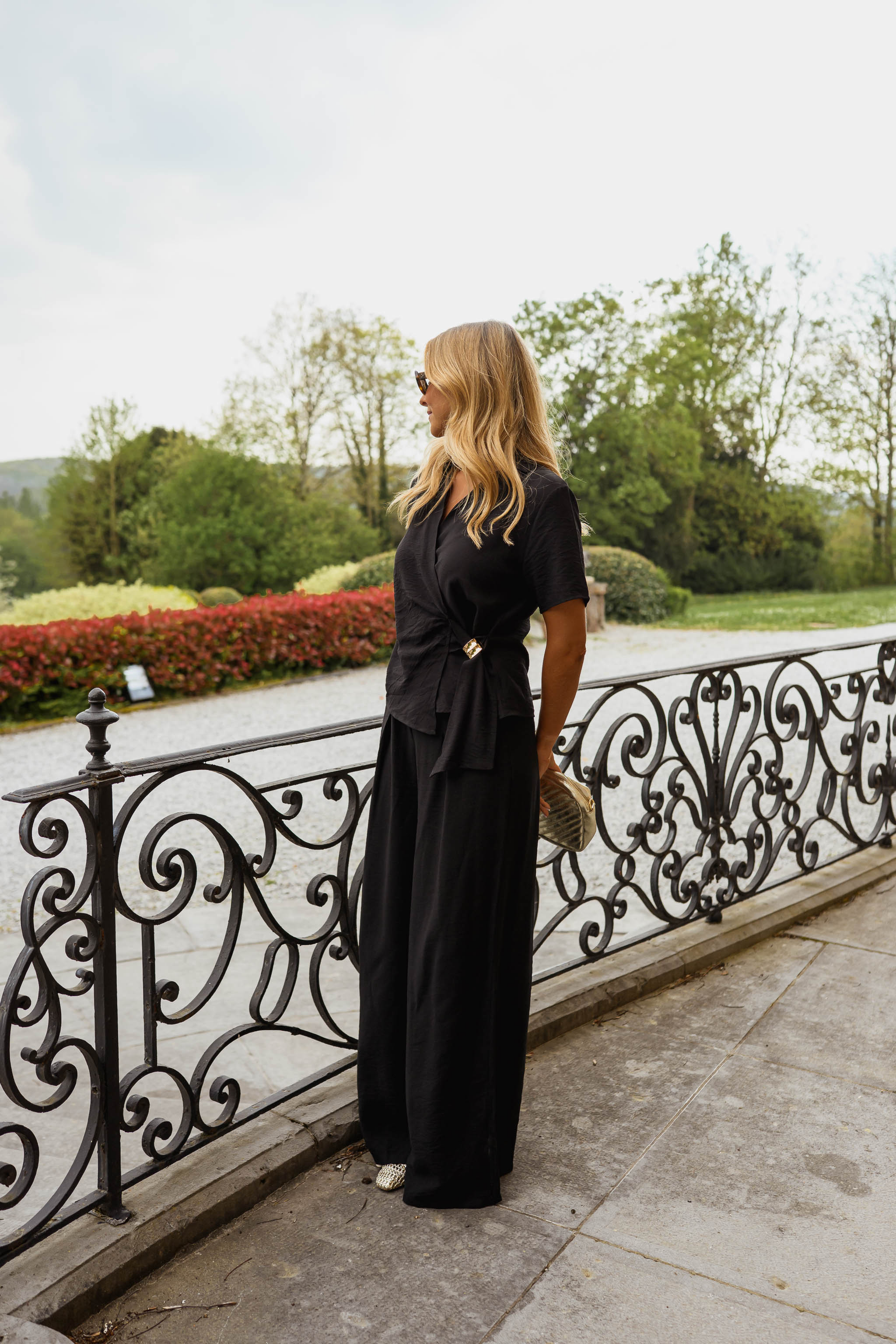 Black Patricia Blouse