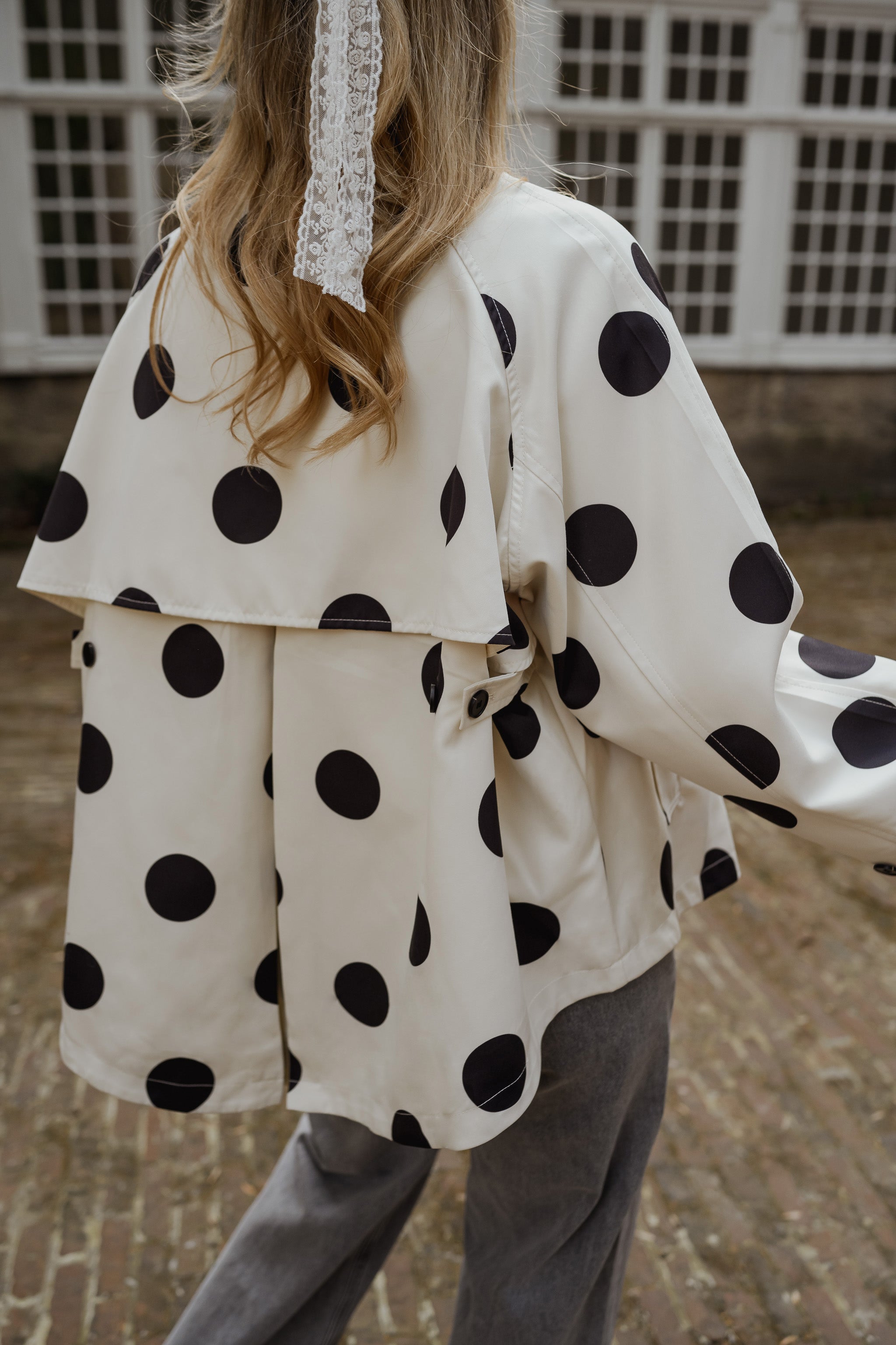 Black Polka Dot Leonard Jacket