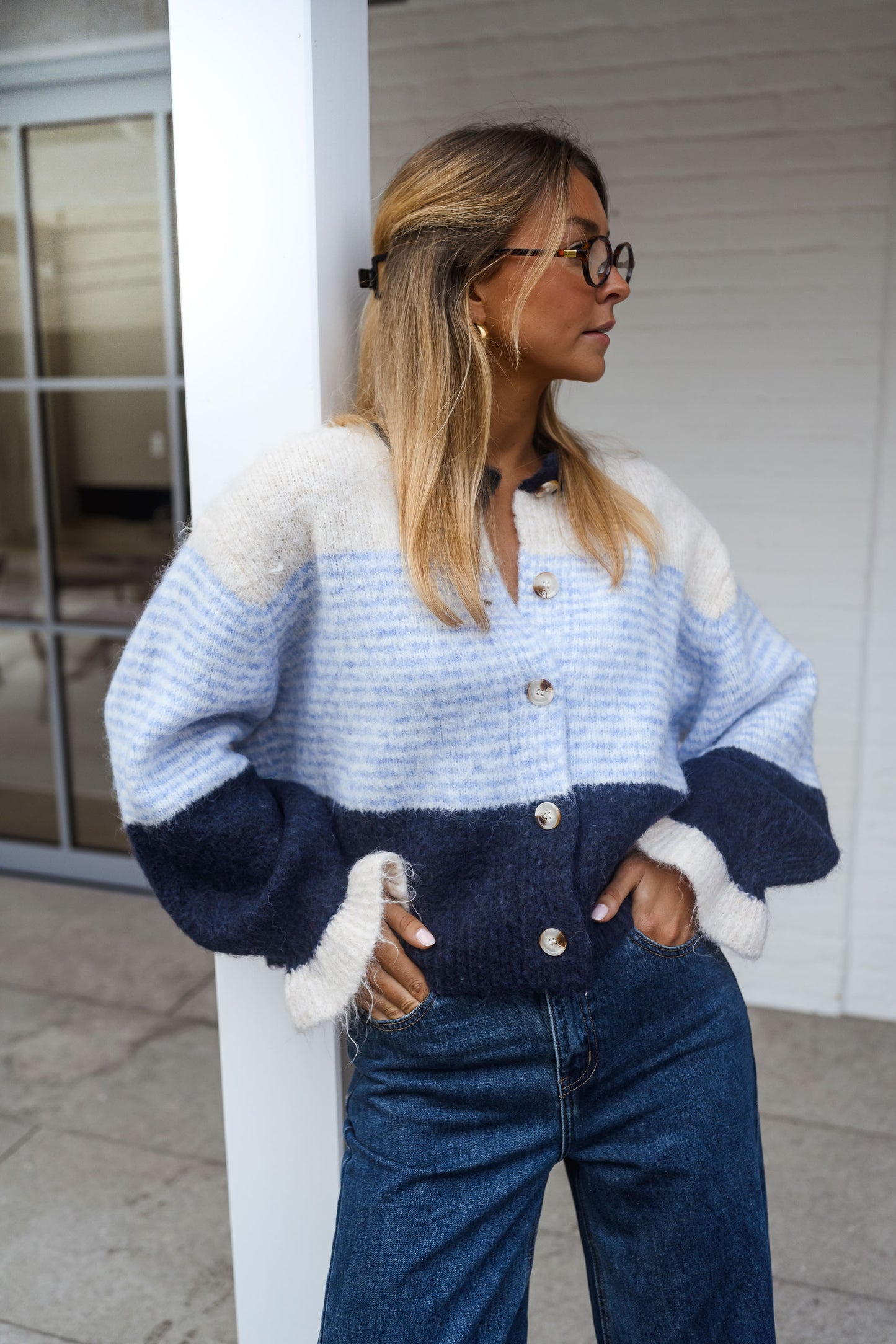 Blue Amren Cardigan